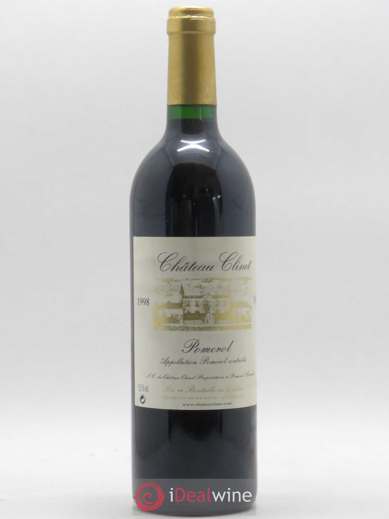 Château Clinet 1998 - Posten von 1 Flasche - 0