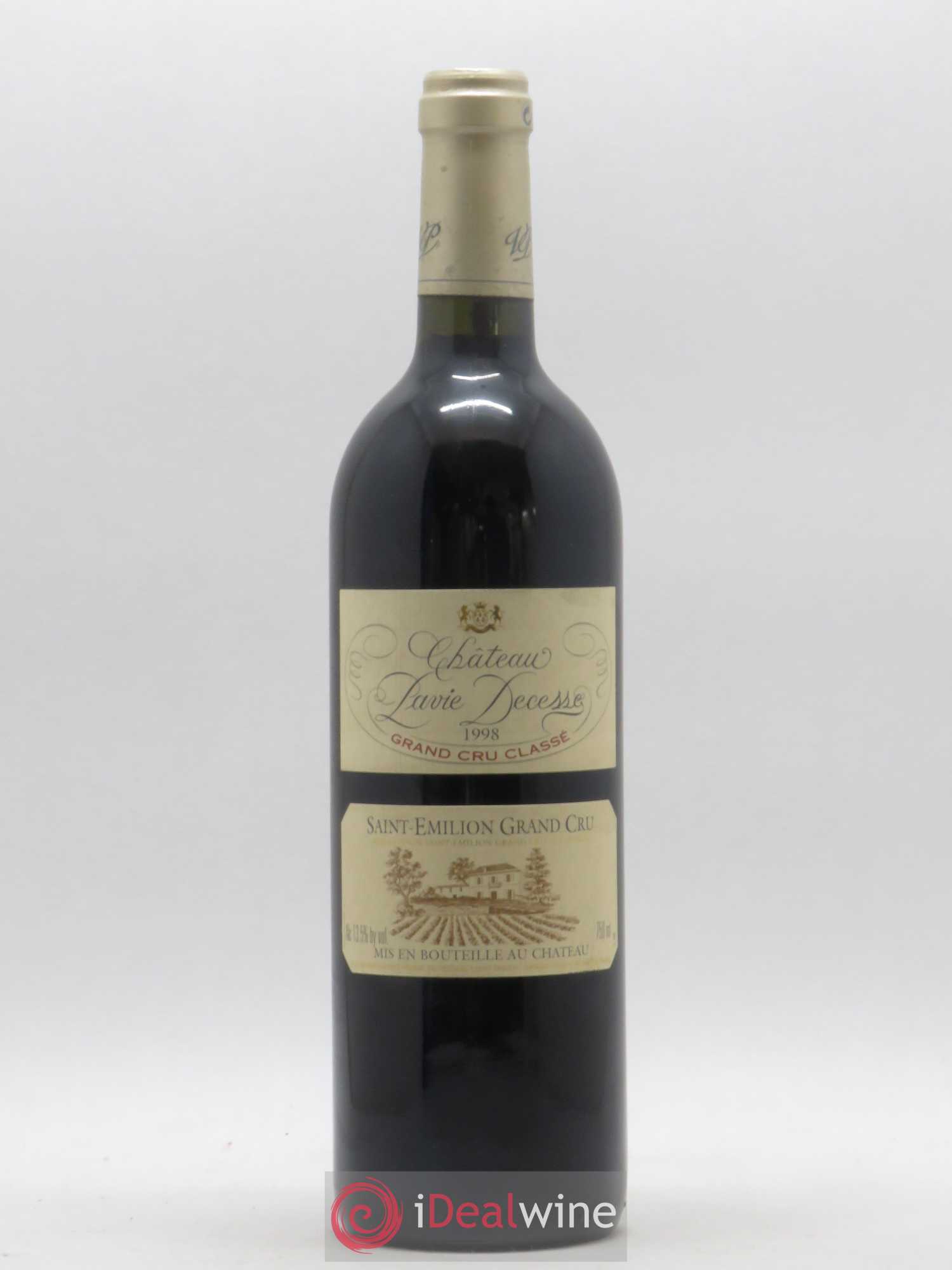 Château Pavie Decesse Grand Cru Classé 1998 - Lot de 1 bouteille - 0