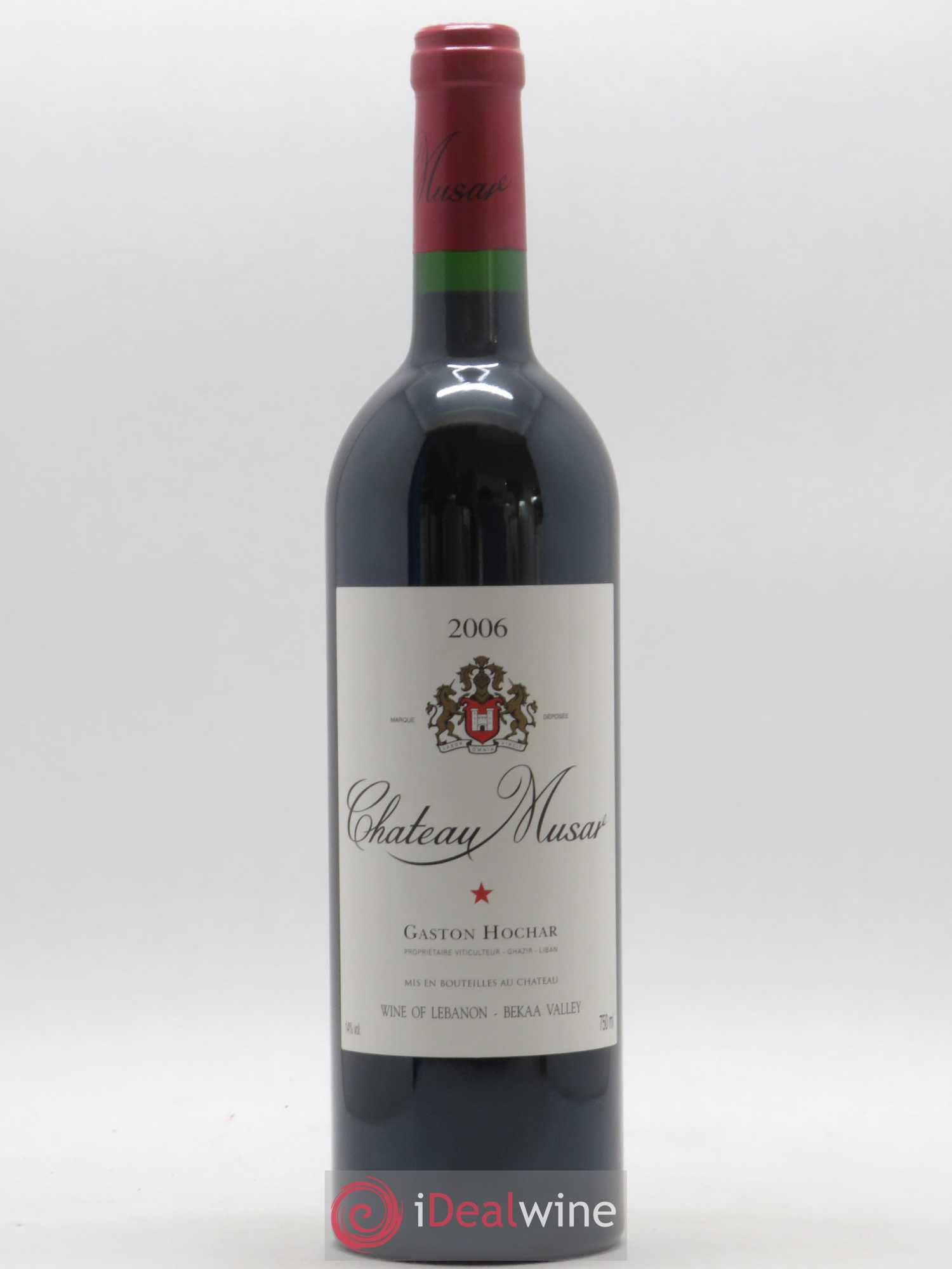 Château Musar Serge Hochar 2006 - Lot de 1 bouteille - 0
