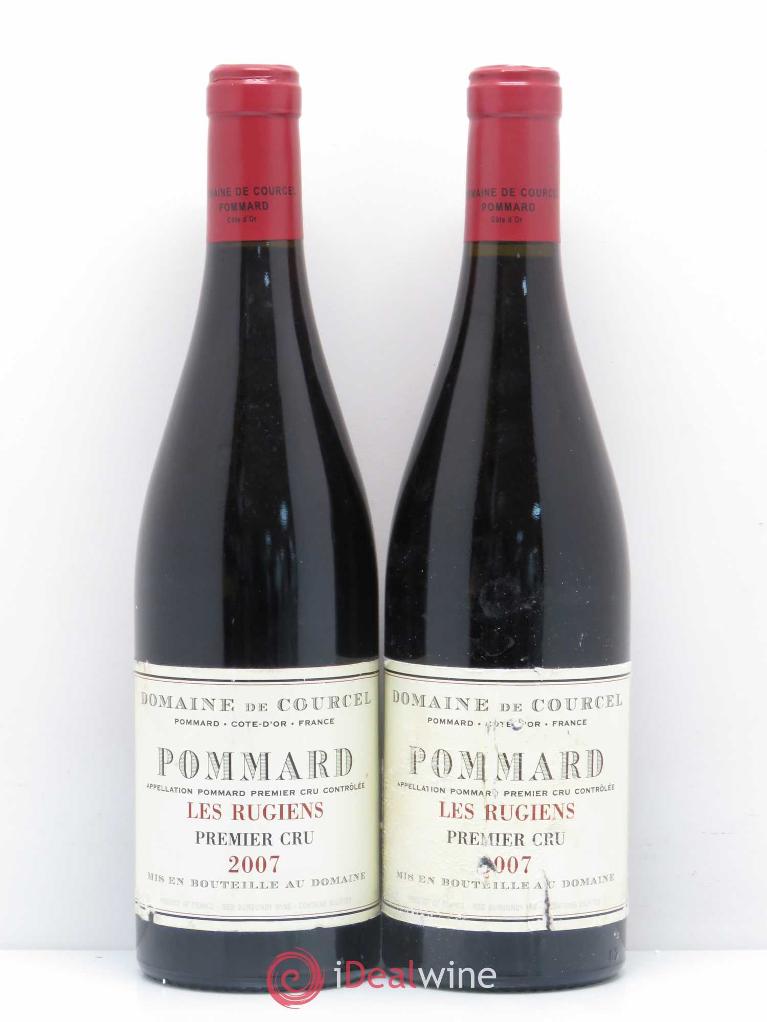 Pommard 1er Cru Les Rugiens de Courcel (Domaine) 2007 - Lot de 2 bouteilles - 0