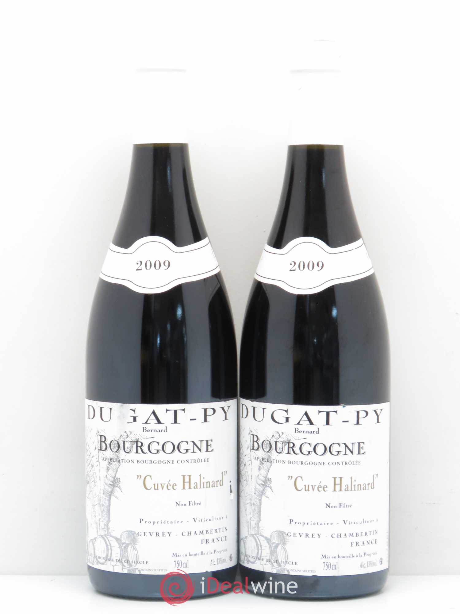 Bourgogne Cuvée Halinard Dugat-Py 2009 - Lot de 2 bouteilles - 0
