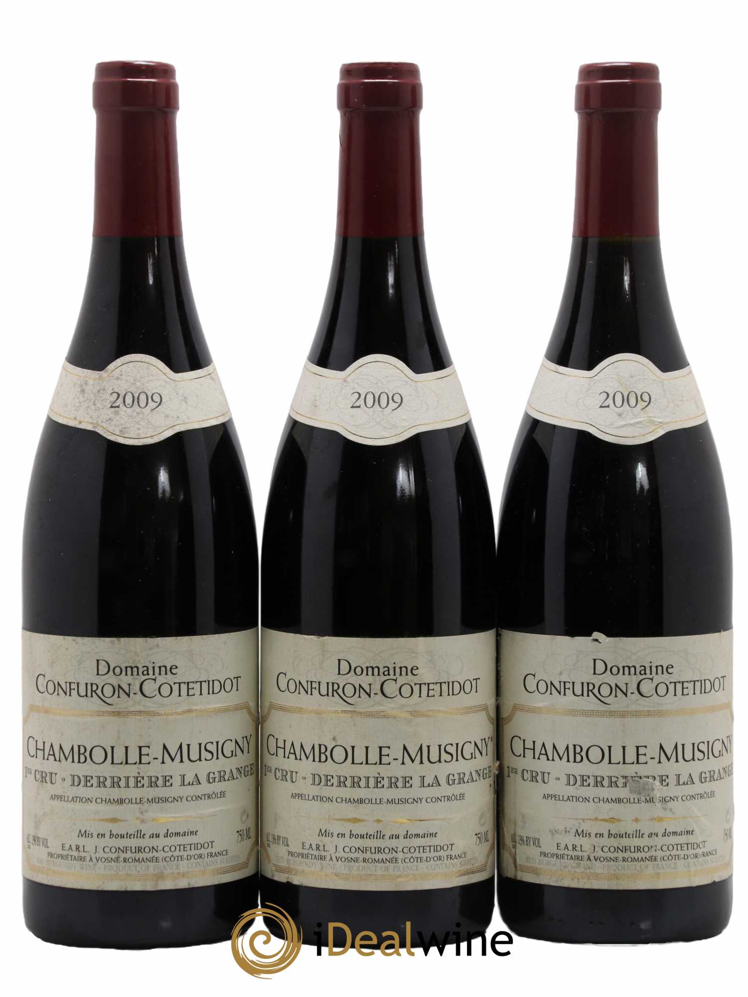 Chambolle-Musigny 1er Cru Derrière la Grange Confuron-Cotetidot 2009 - Lot de 3 bouteilles - 0