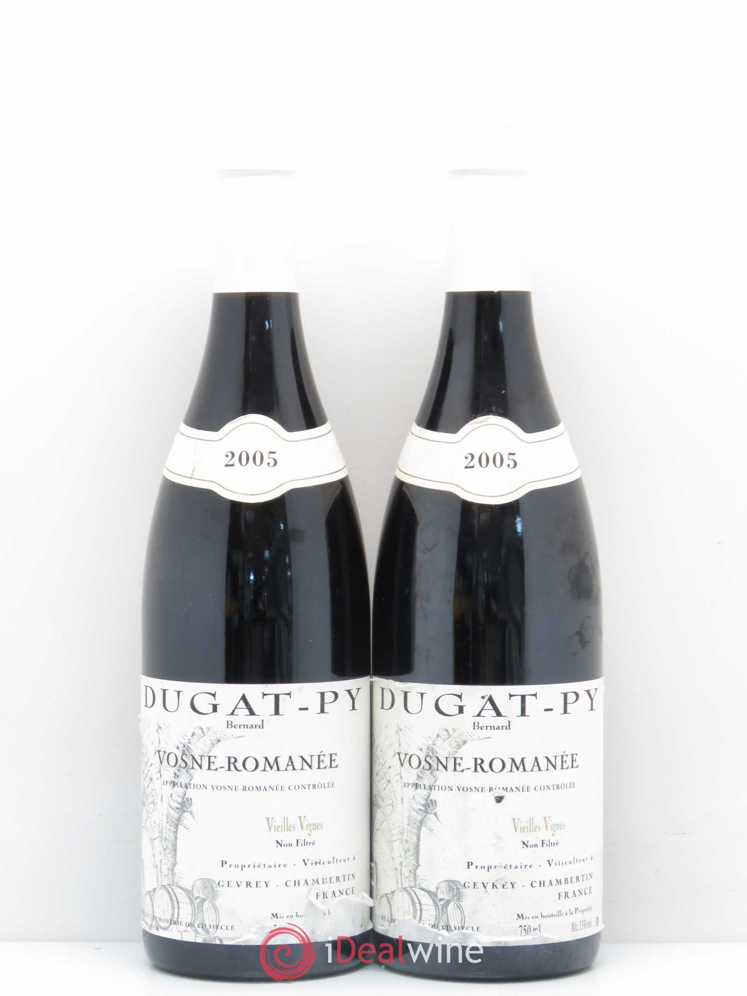 Vosne-Romanée Vieilles Vignes Dugat-Py 2005 - Lot de 2 bouteilles - 0