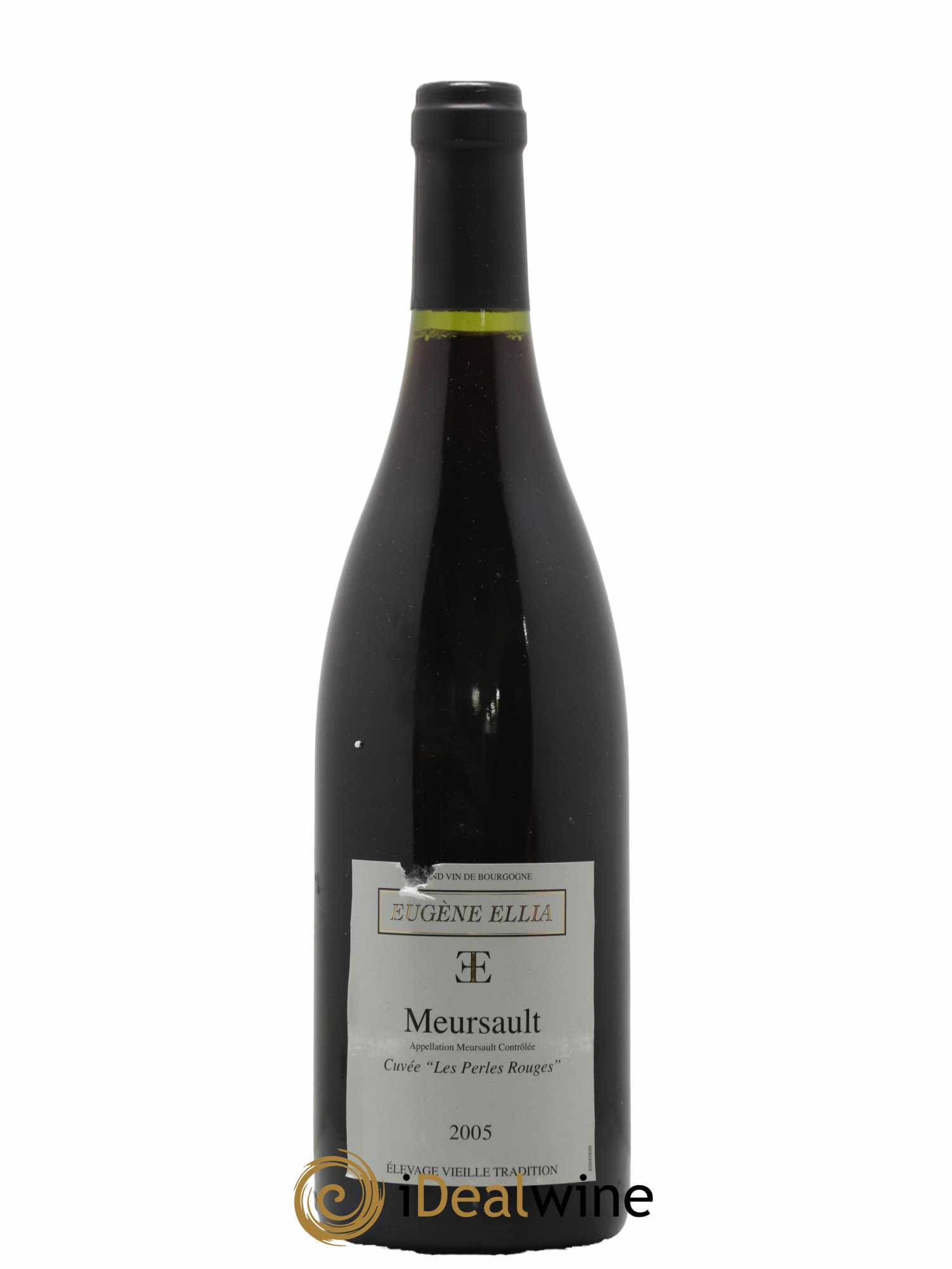 Meursault Les Perles Rouges Domaine Eugène Ellia 2005 - Lot de 1 bouteille - 0