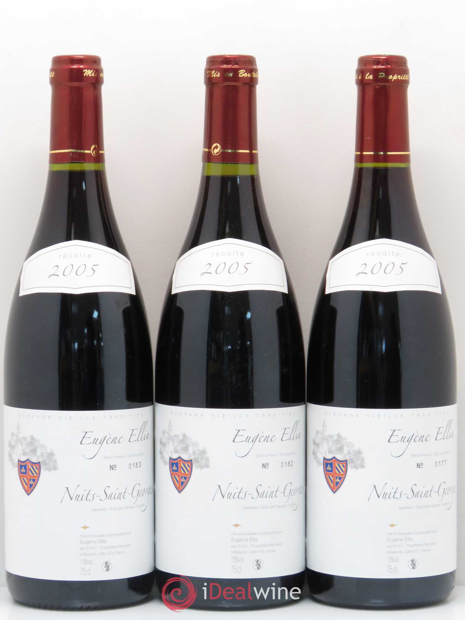 Nuits-Saint-Georges Eugène Ellia 2005 - Lot de 6 bouteilles - 2