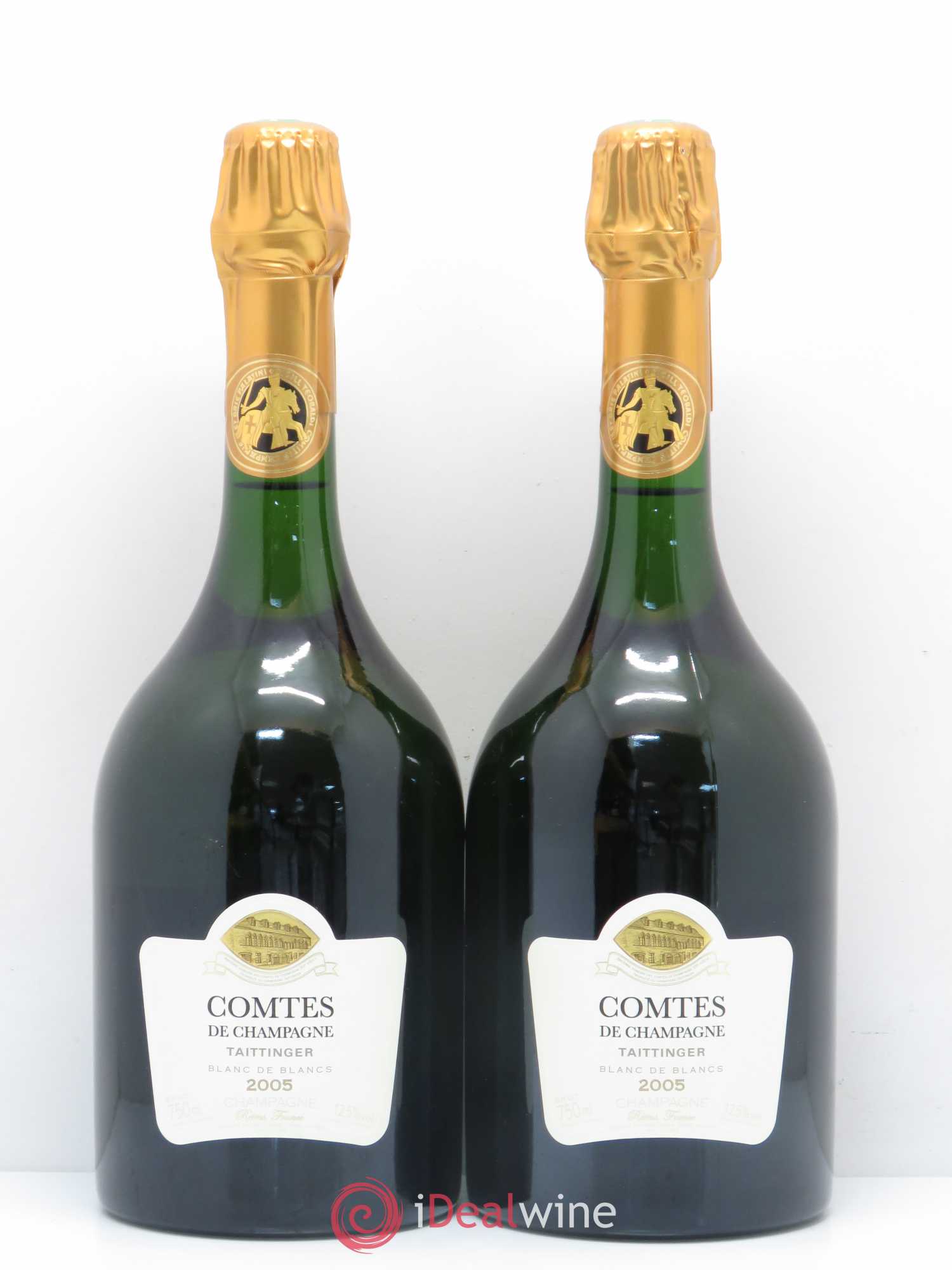 Comtes de Champagne Taittinger 2005 - Lot de 2 bouteilles - 0