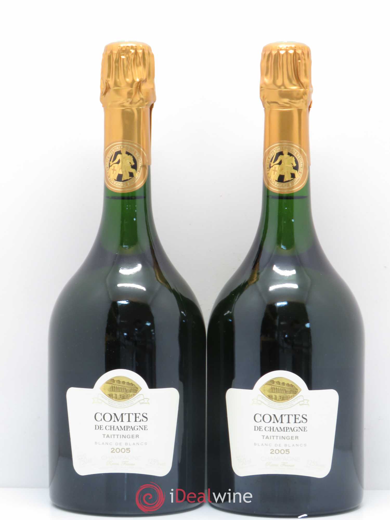 Comtes de Champagne Taittinger 2005 - Lot de 2 bouteilles - 0