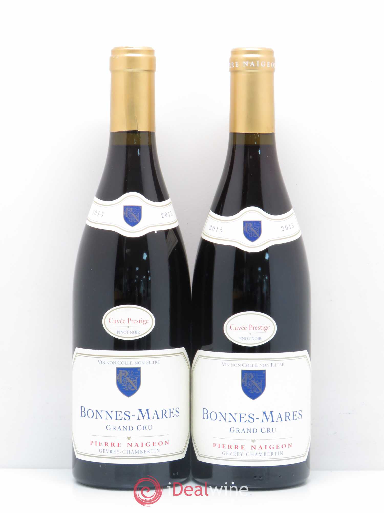 Bonnes-Mares Grand Cru Cuvée Prestige Pierre Naigeon (Domaine) 2015 - Lot de 2 bouteilles - 0