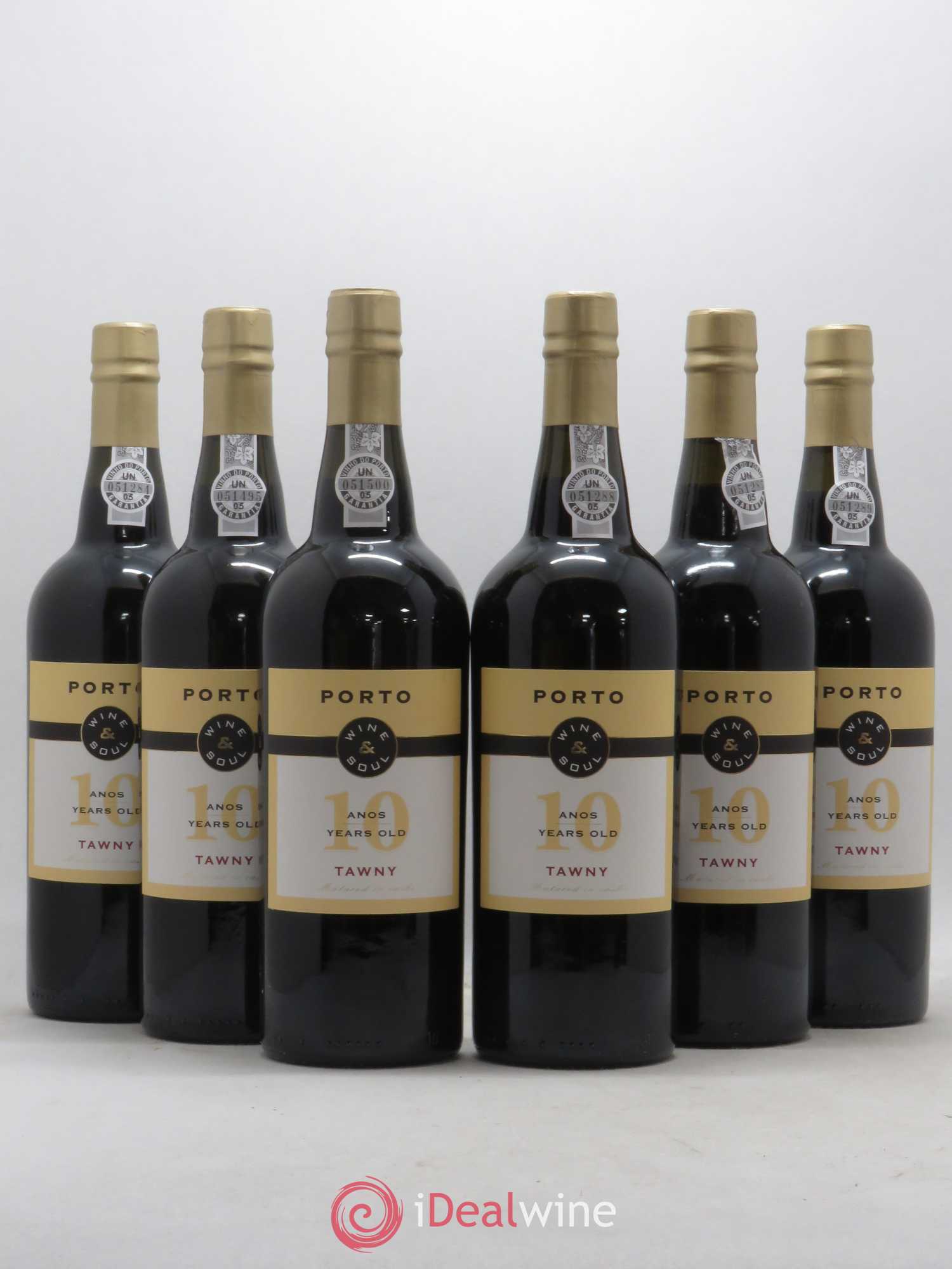 Porto Tawny 10 anos Wine & Soul - Posten von 6 Flaschen - 0