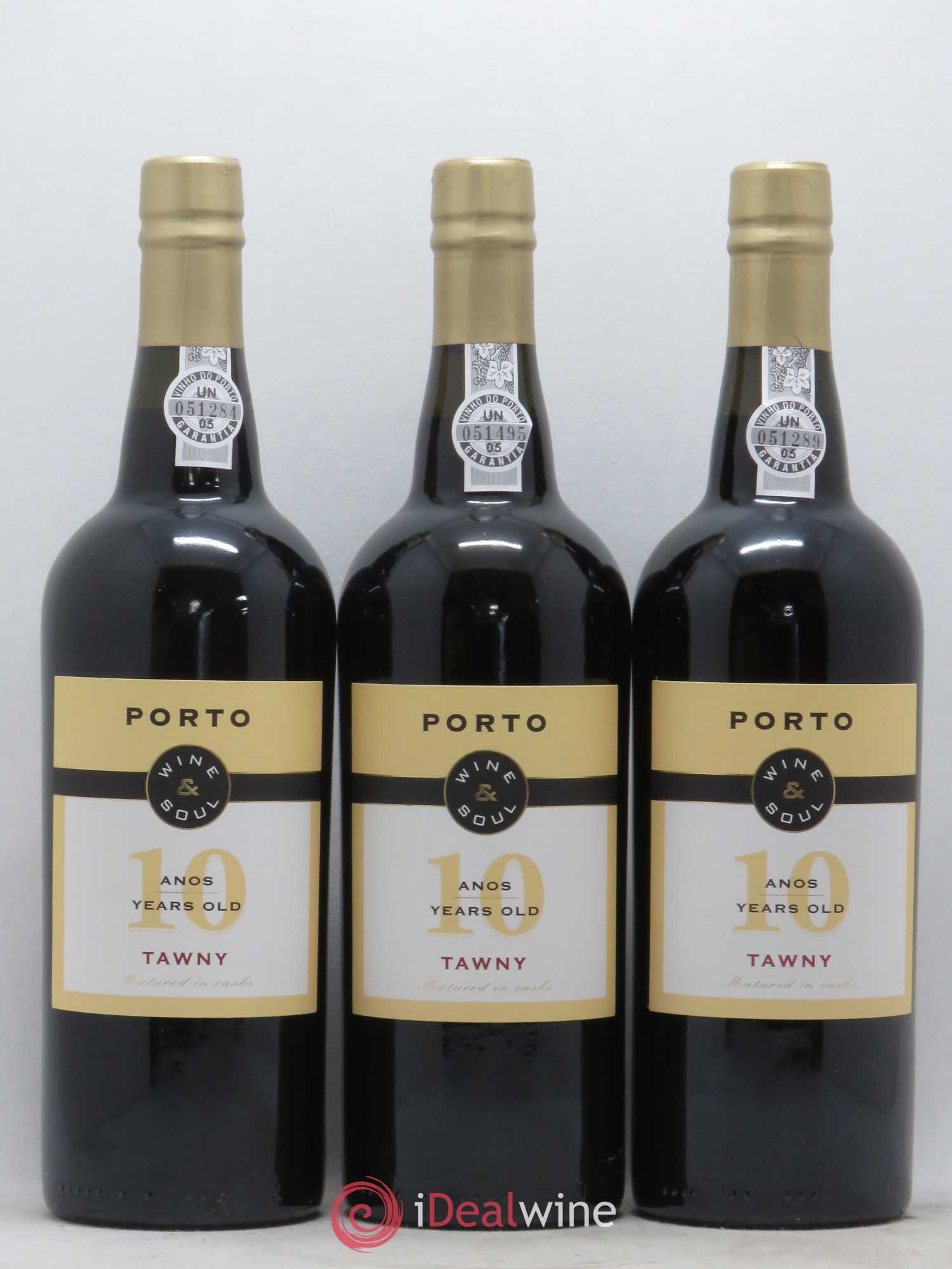Porto Tawny 10 anos Wine & Soul - Posten von 3 Flaschen - 0