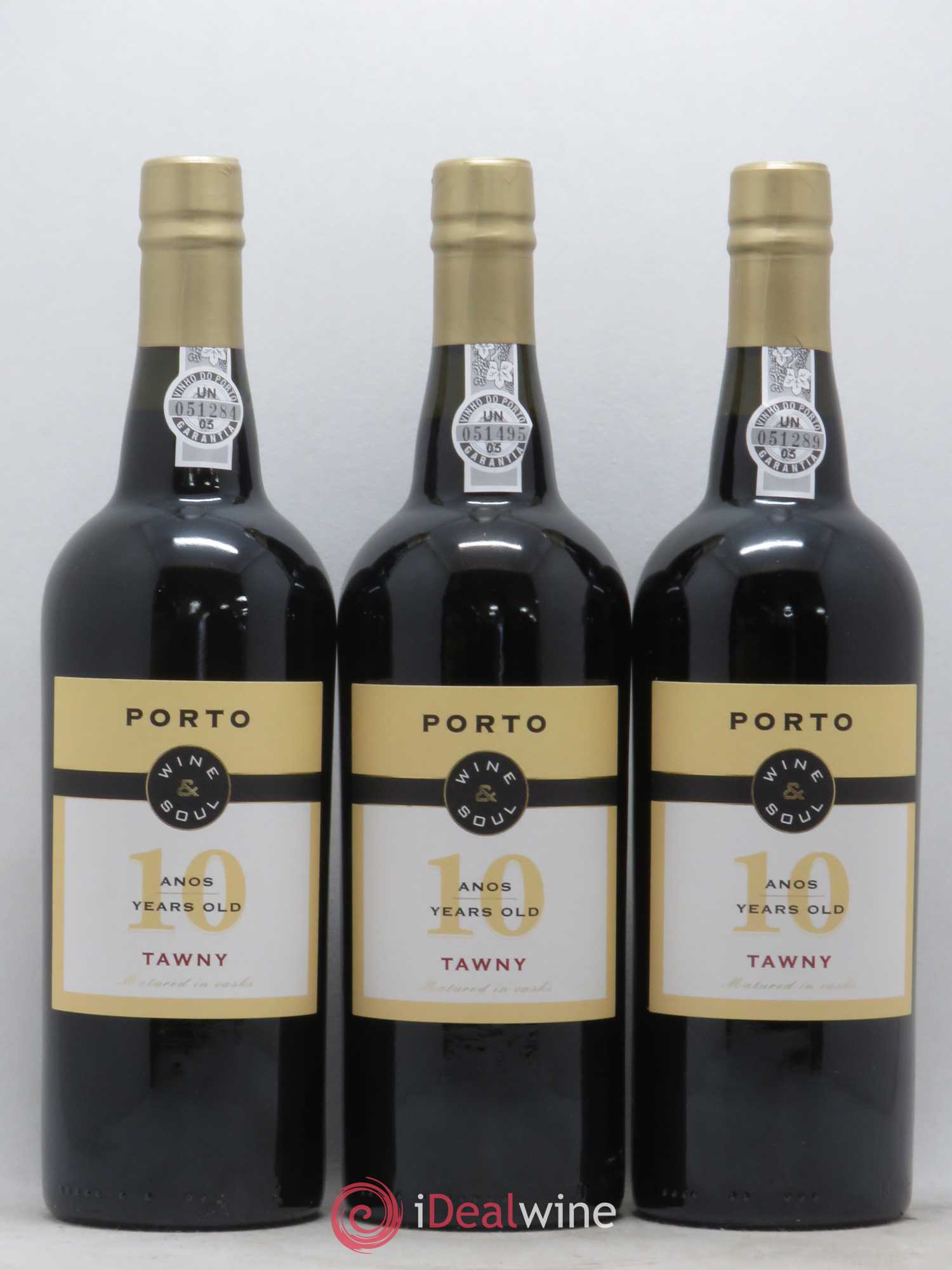 Porto Tawny 10 anos Wine & Soul - Posten von 3 Flaschen - 0