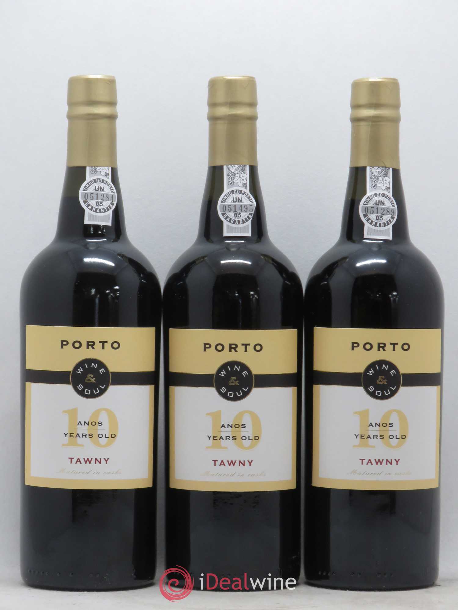 Porto Tawny 10 anos Wine & Soul - Posten von 3 Flaschen - 0
