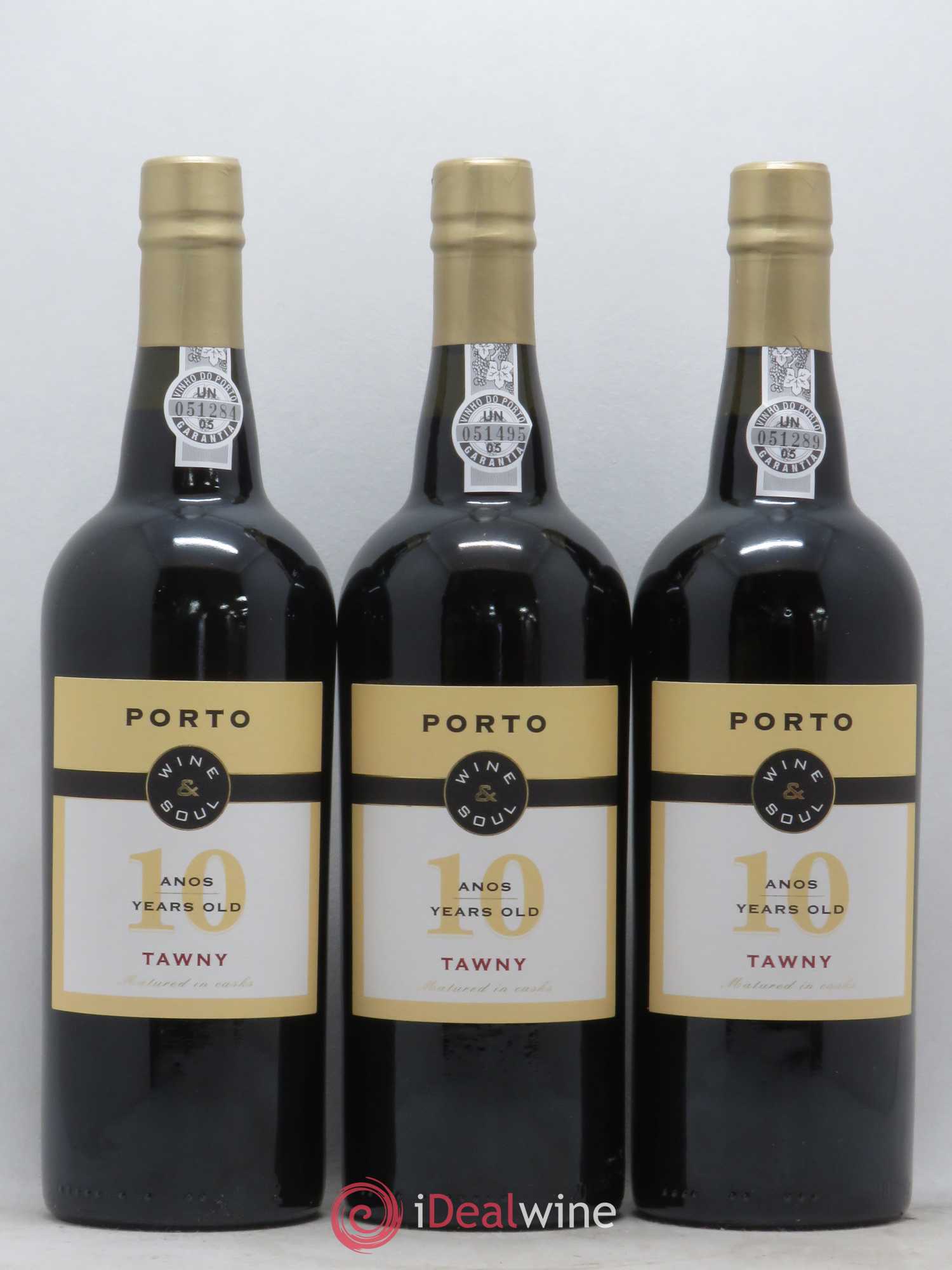 Porto Tawny 10 anos Wine & Soul - Posten von 3 Flaschen - 0