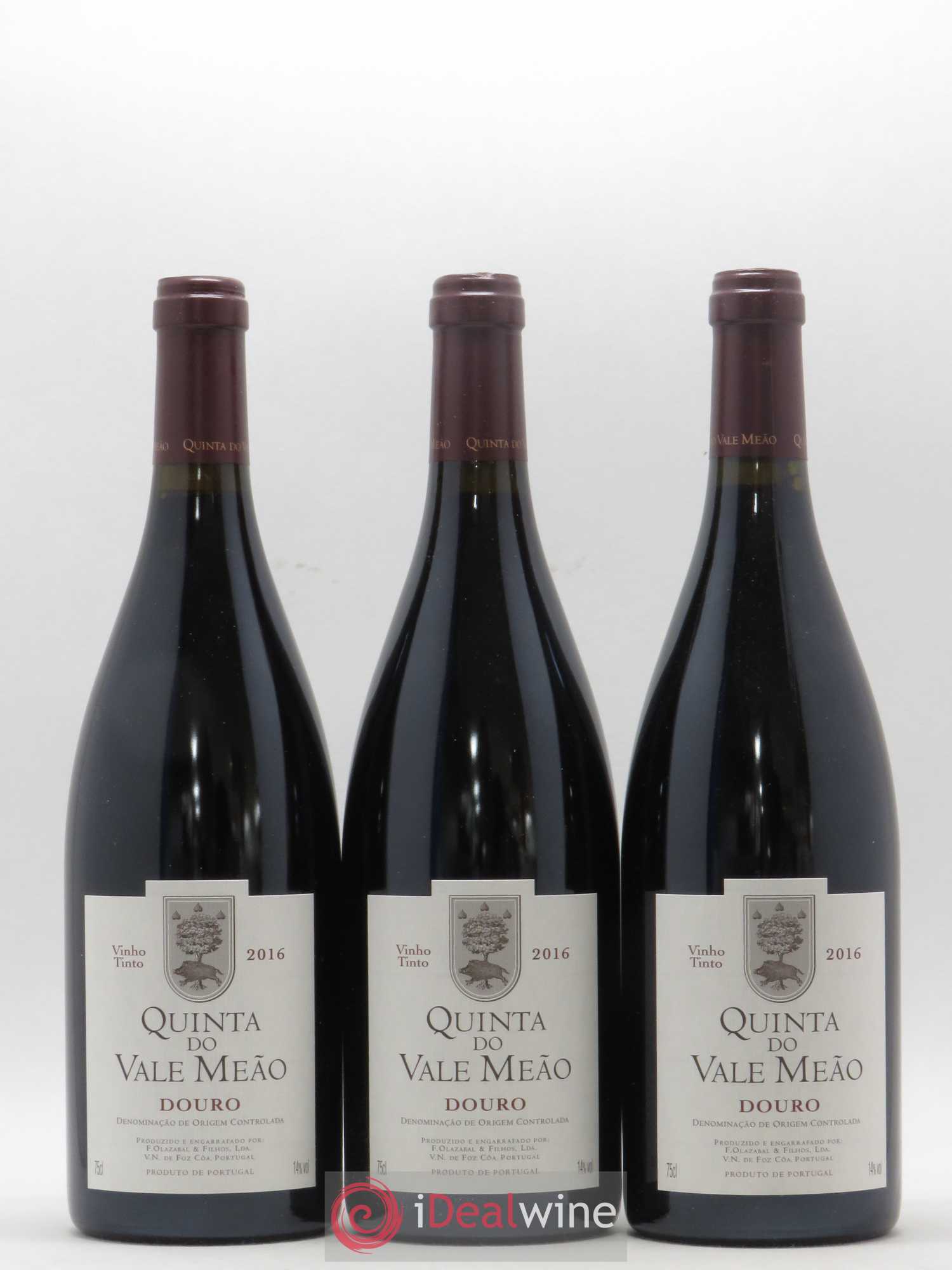 Douro Quinta do Vale Meão 2016 - Lot de 3 bouteilles - 0
