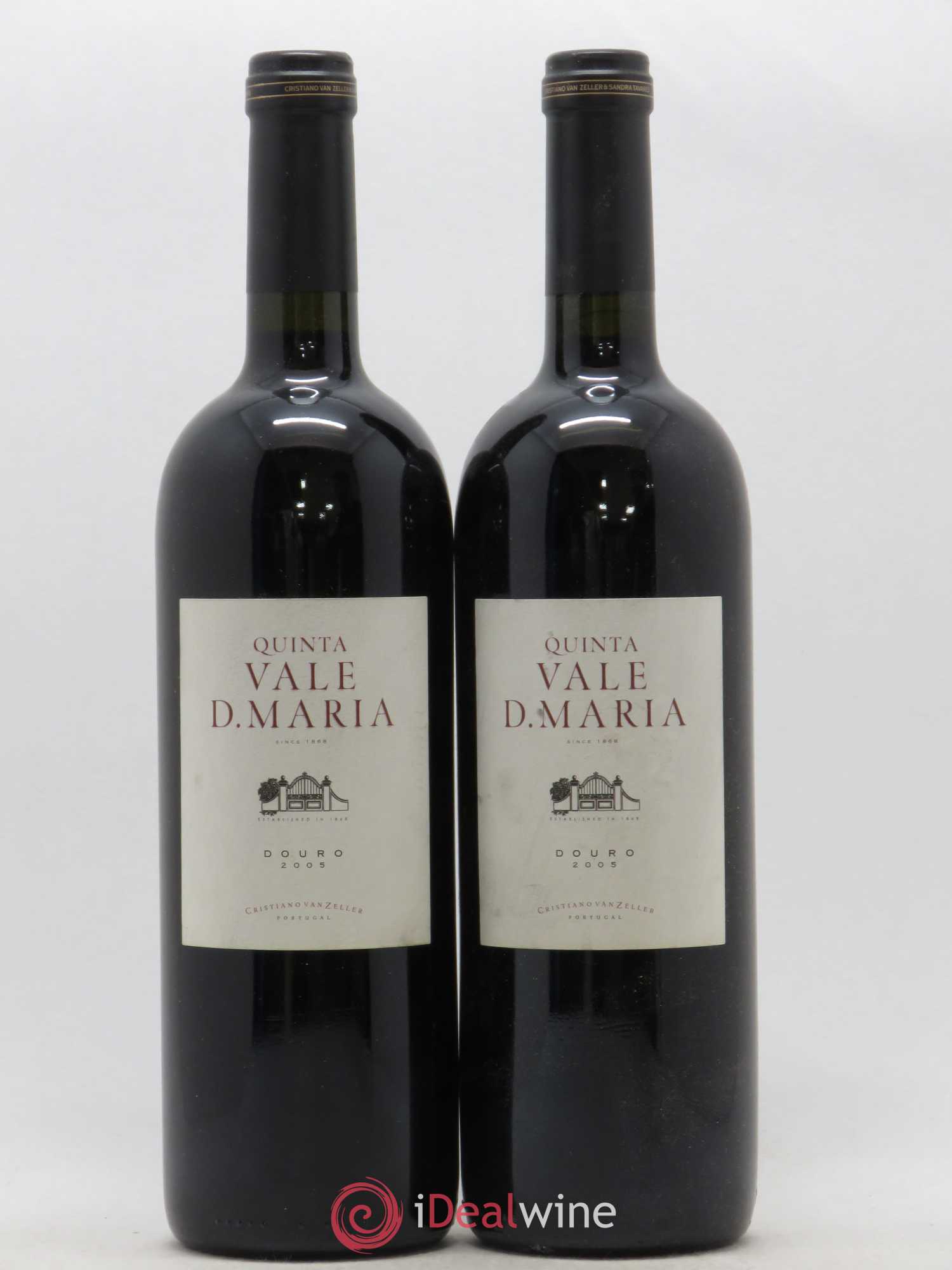 Douro Van Zeller Quinta Vale D.Maria 2005 - Lot de 2 bouteilles - 0