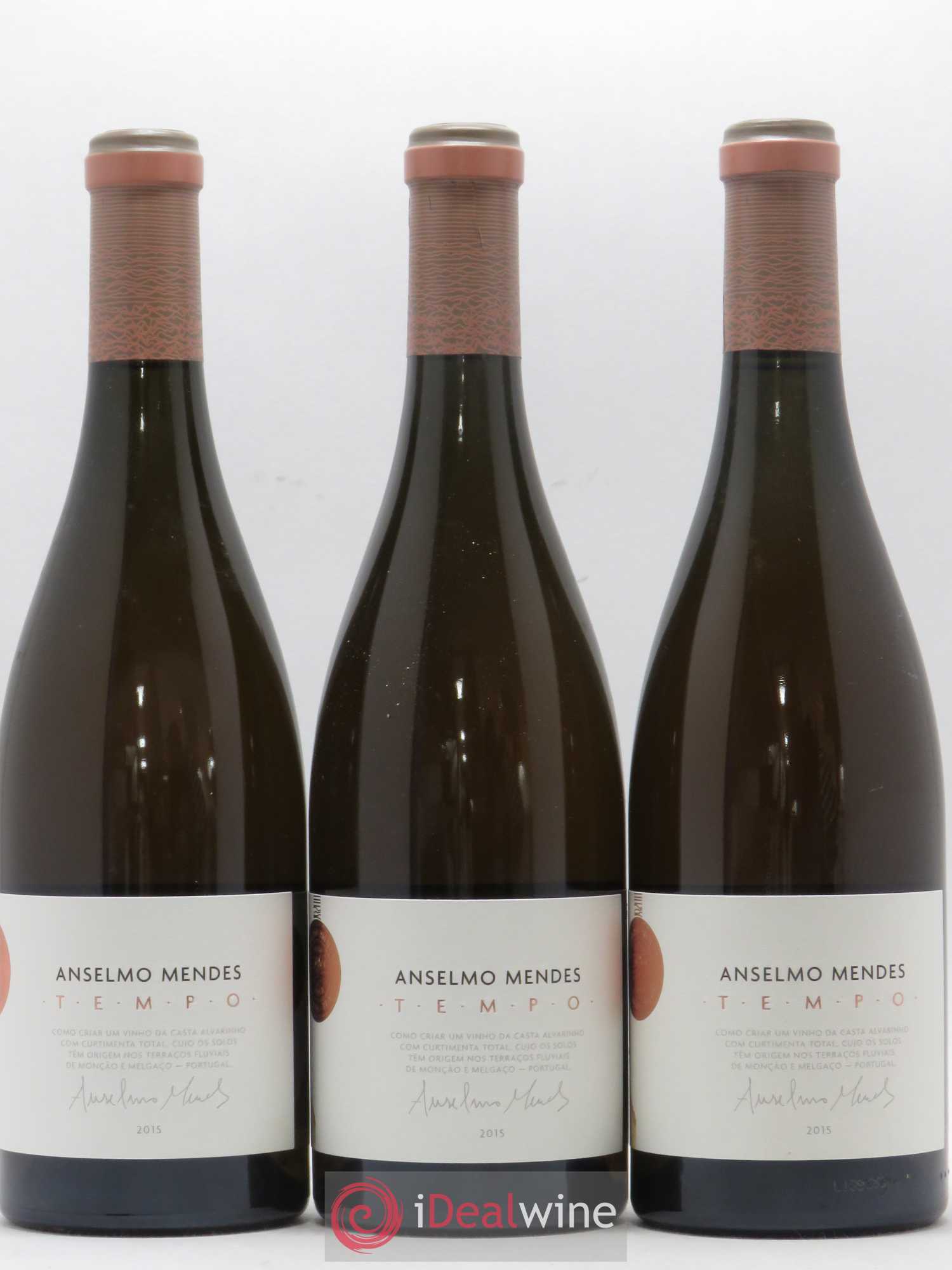 Portugal Vinho Verde Anselmo Mendes Vinhos Tempo 2015 - Posten von 3 Flaschen - 0