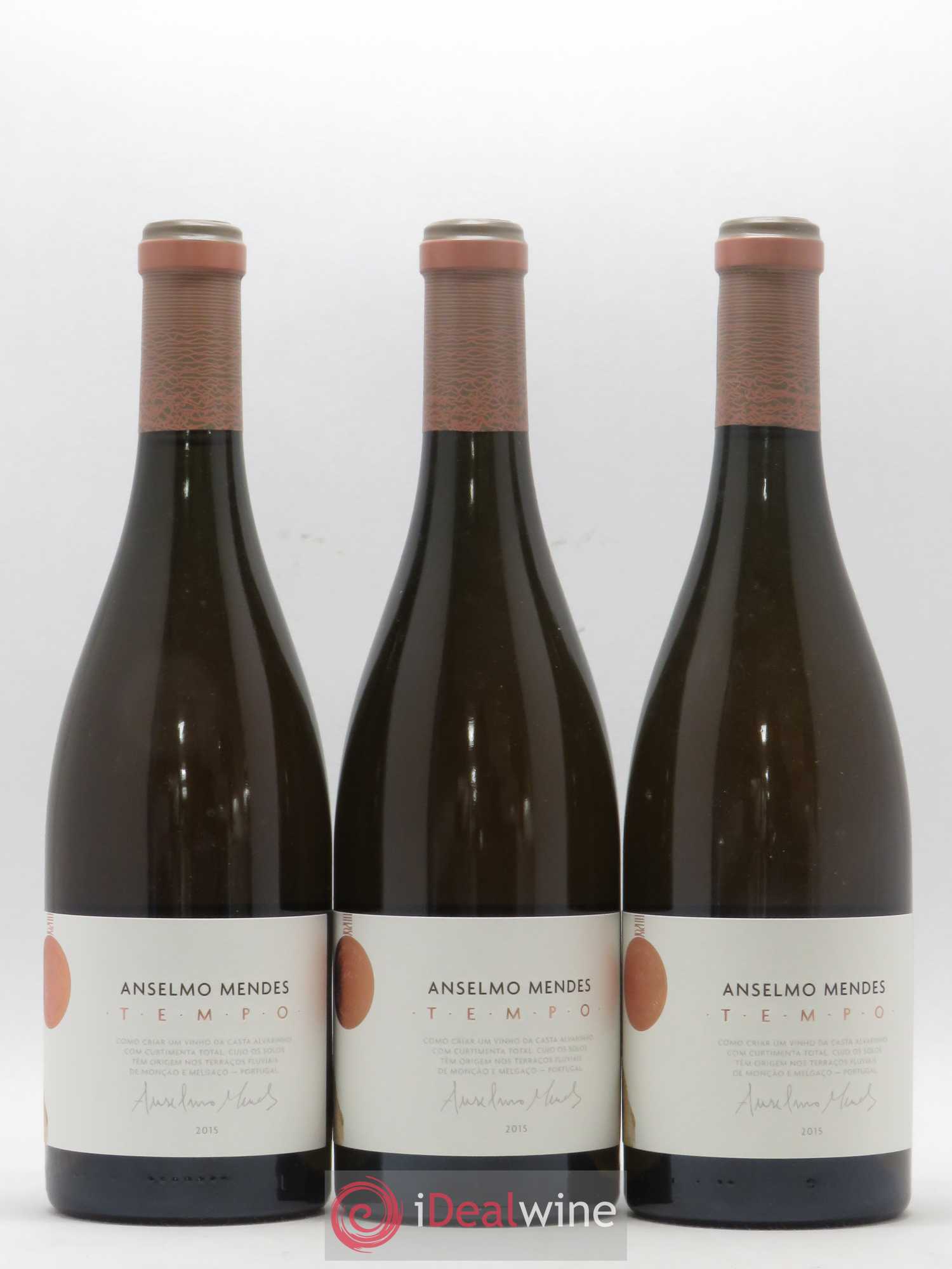 Portugal Vinho Verde Anselmo Mendes Vinhos Tempo 2015 - Posten von 3 Flaschen - 0