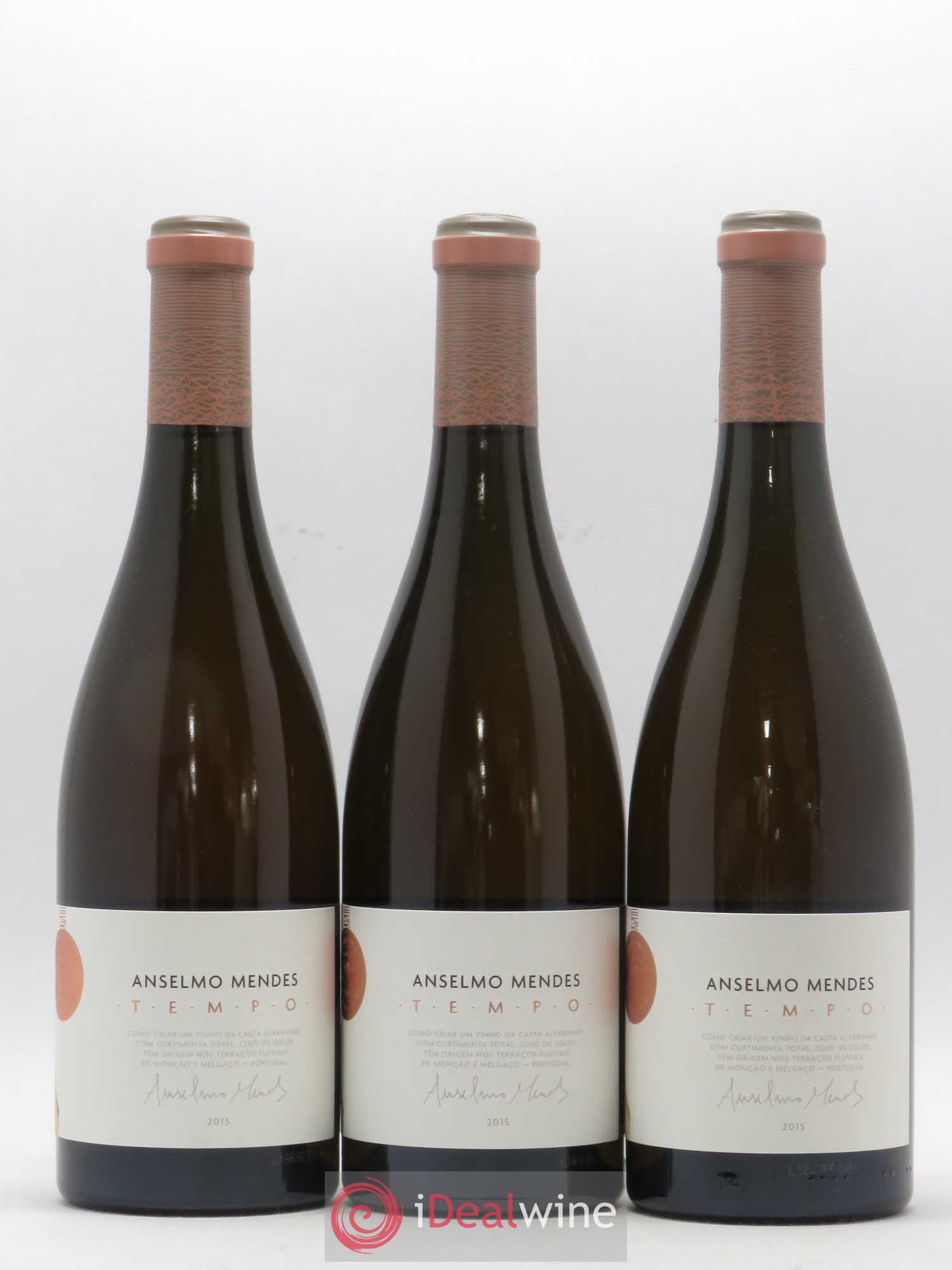 Portugal Vinho Verde Anselmo Mendes Vinhos Tempo 2015 - Posten von 3 Flaschen - 0