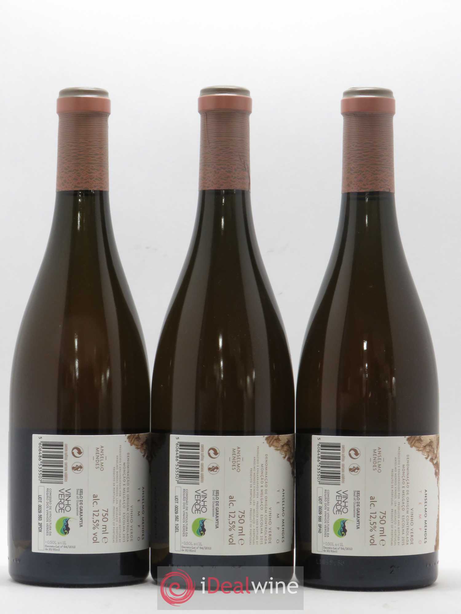 Portugal Vinho Verde Anselmo Mendes Vinhos Tempo 2015 - Lotto di 3 bottiglie - 1