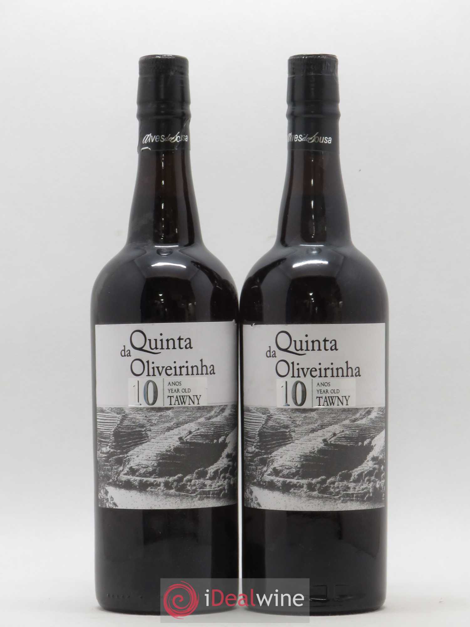 Porto Tawny 10 ans Alves de Sousa - Quinta da Oliveirinha - Posten von 2 Flaschen - 0