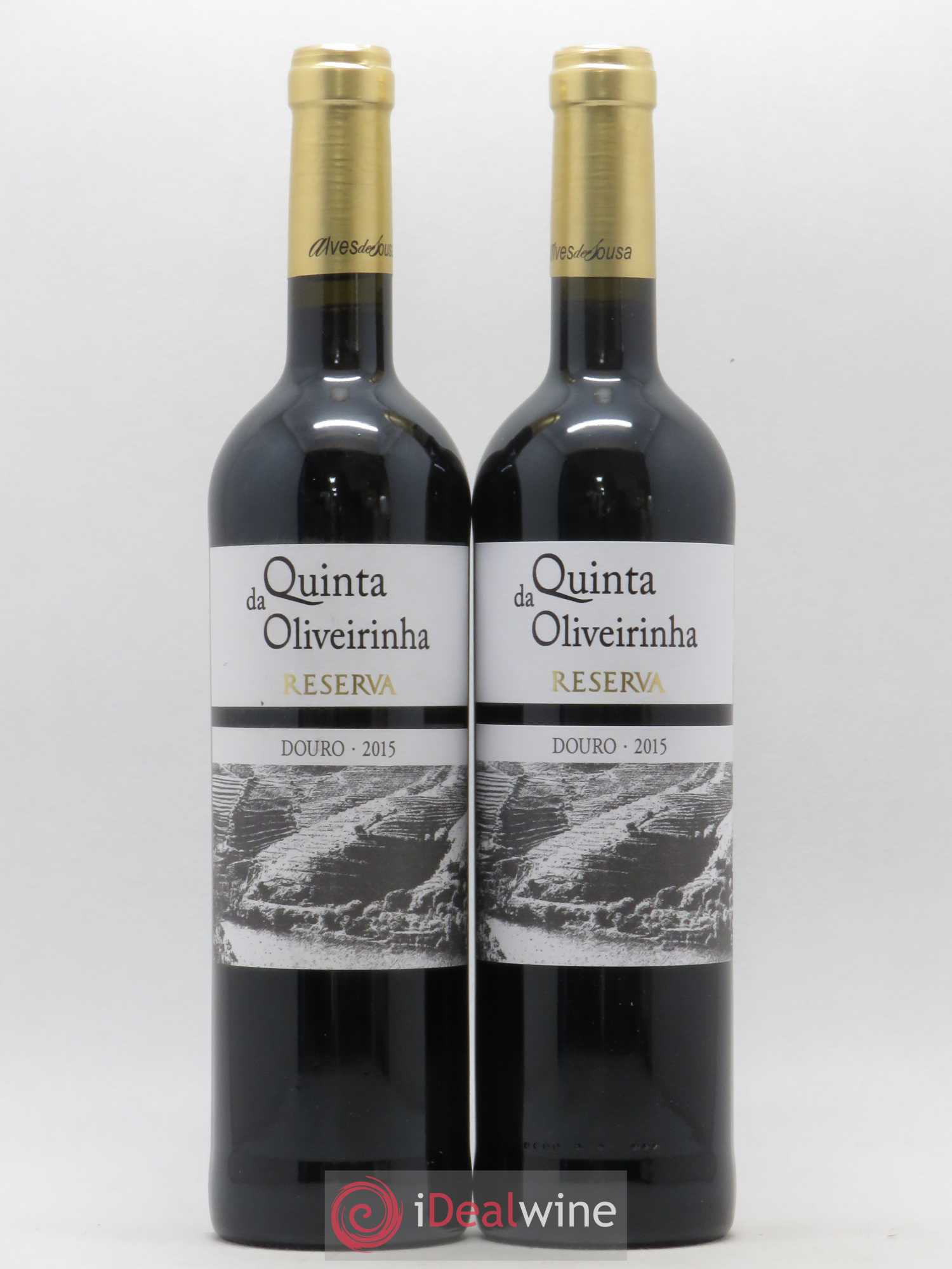 Douro Alves de Sousa - Quinta da Oliveirinha - Reserva 2015 - Posten von 2 Flaschen - 0