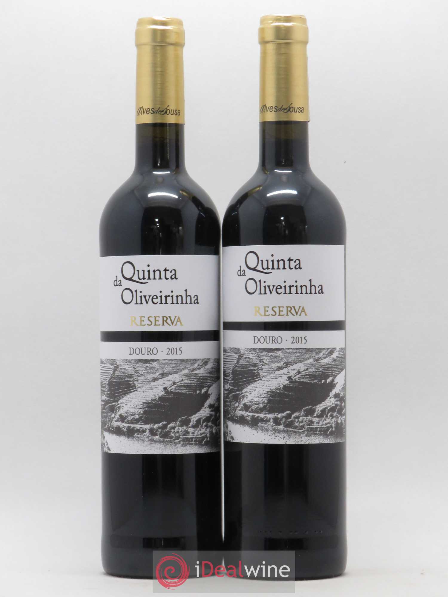 Douro Alves de Sousa - Quinta da Oliveirinha - Reserva 2015 - Posten von 2 Flaschen - 0