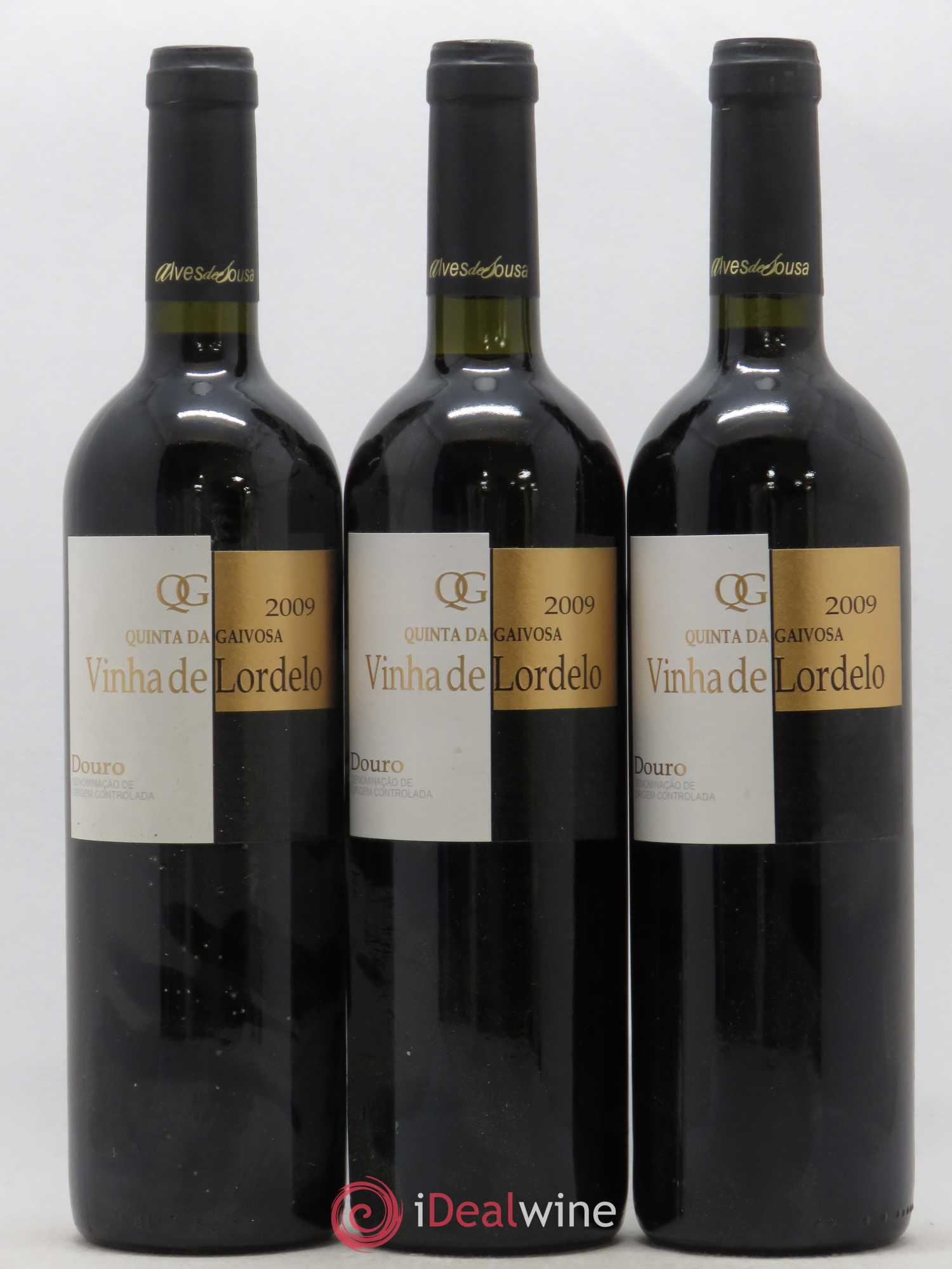 Douro Domingos Alves de Sousa Vinha de Lordelo Quinta Da Gaivosa 2009 - Posten von 3 Flaschen - 0
