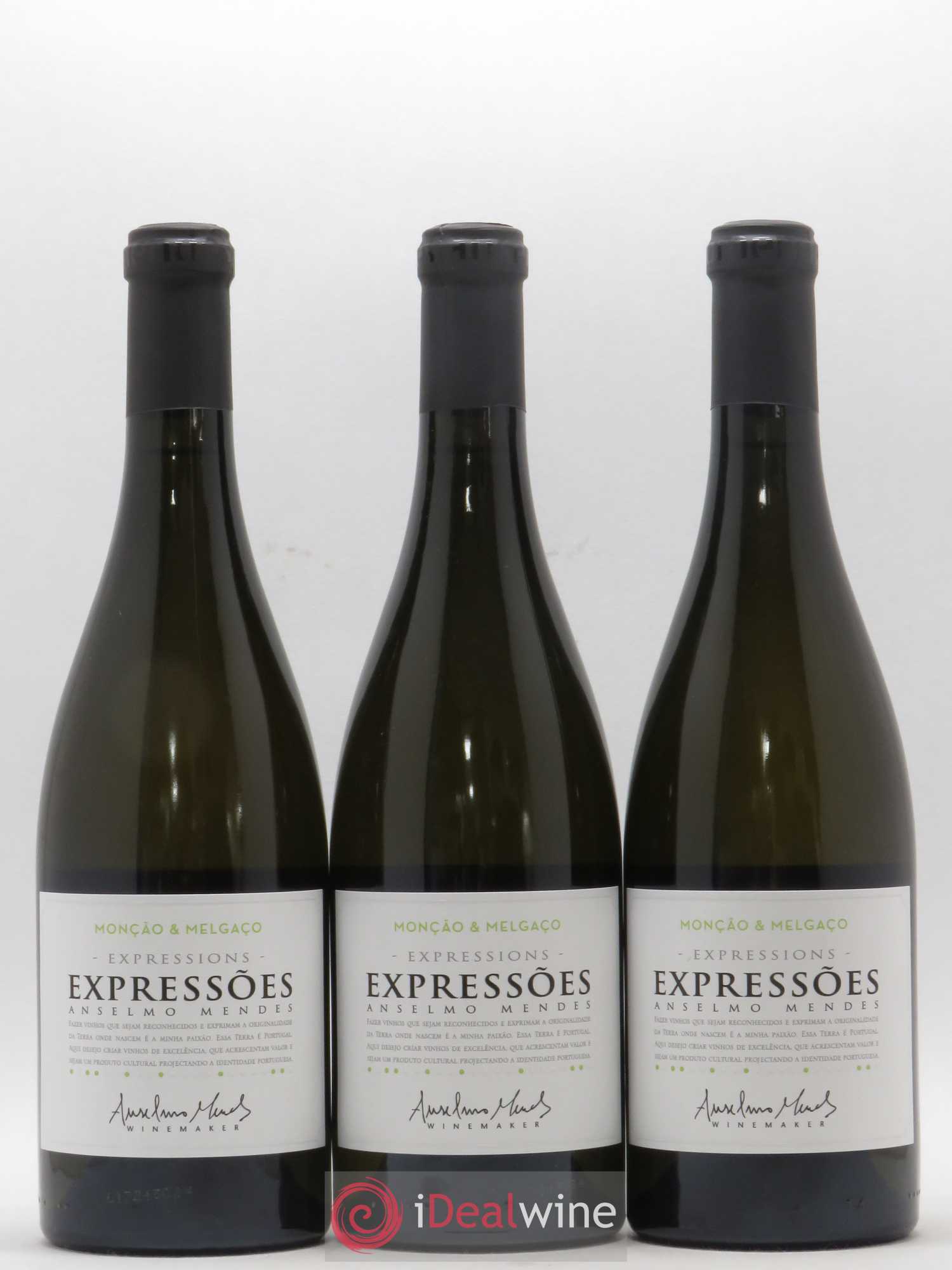 Portugal Vinho Verde Anselmo Mendes - Expressoes 2016 - Posten von 3 Flaschen - 0