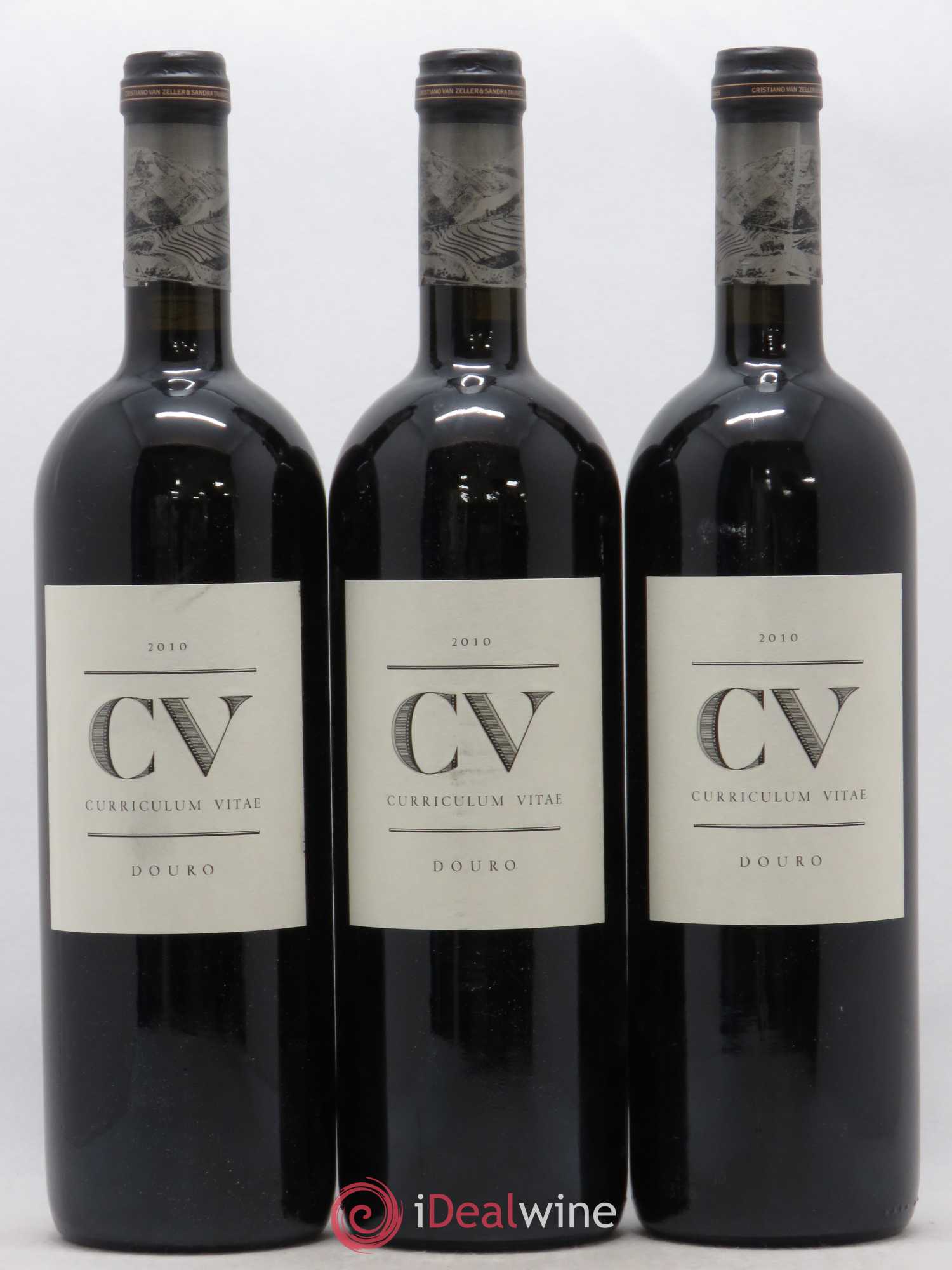 Douro Curriculum Vitae Van Zeller 2010 - Posten von 3 Flaschen - 0
