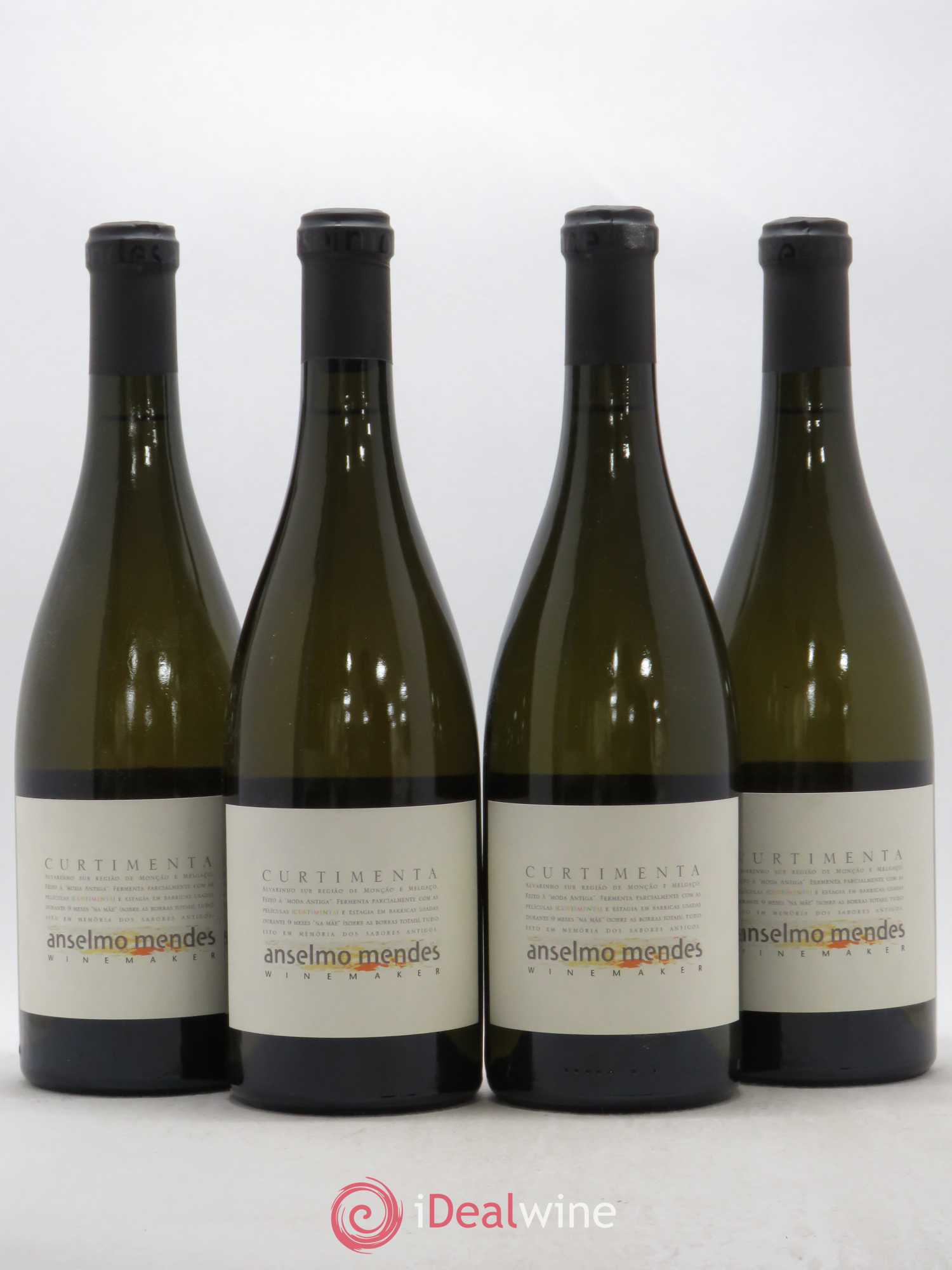 Portugal Vinho Verde Curtimenta Alvarinho Anselmo Mendes 2012 - Posten von 4 Flaschen - 0