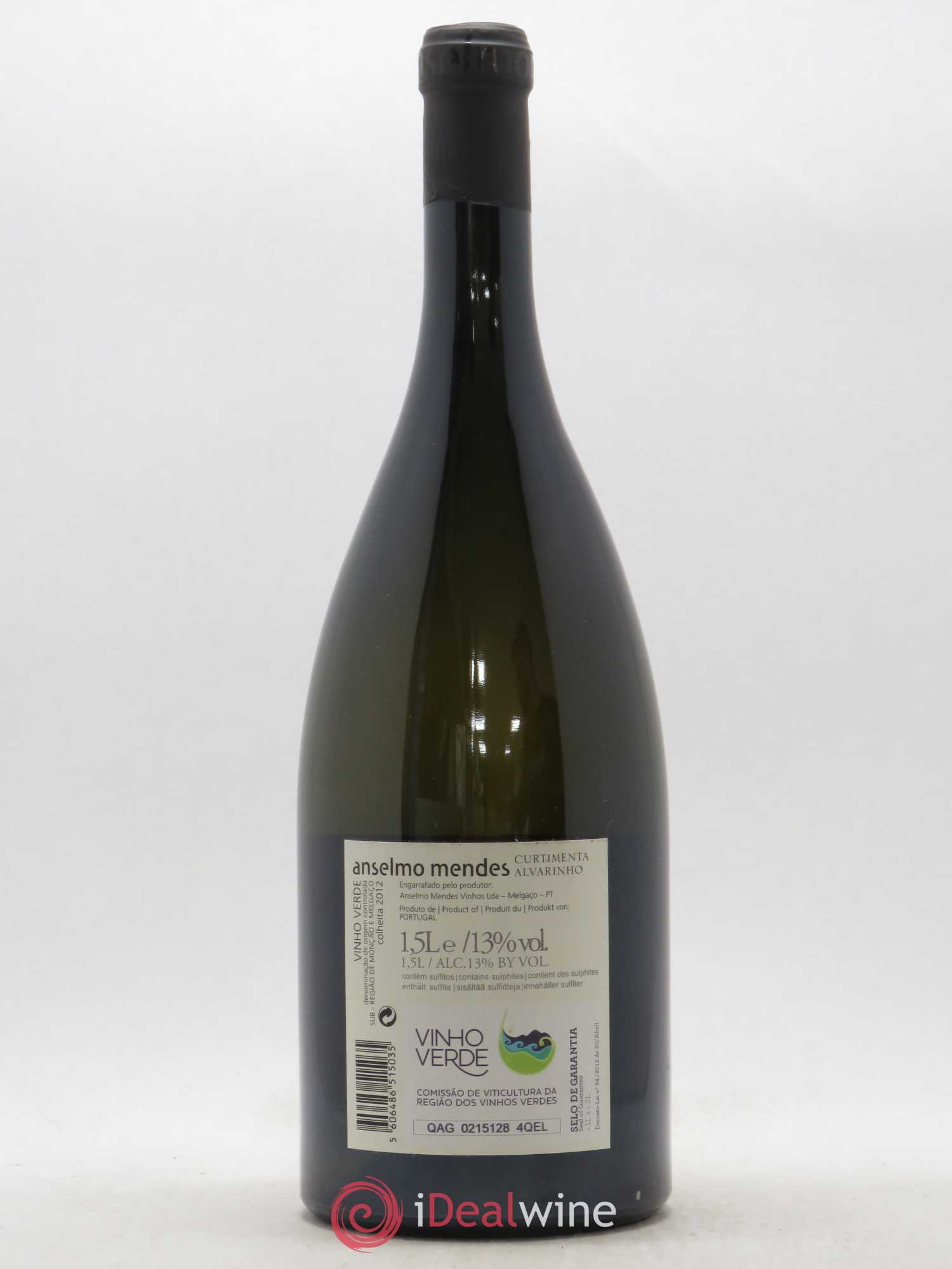Portugal Vinho Verde Curtimenta Alvarinho Anselmo Mendes 2012 - Posten von 1 Magnum - 1