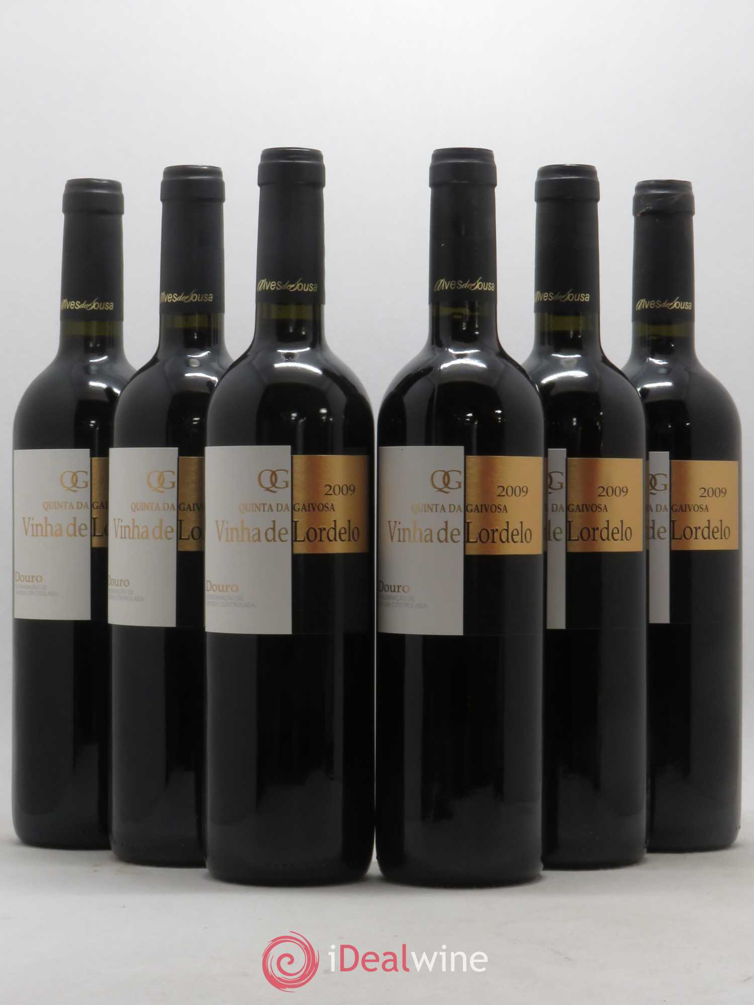 Douro Vinha de Lordelo Alves de Sousa - Quinta da Gaivosa 2009 - Posten von 6 Flaschen - 0