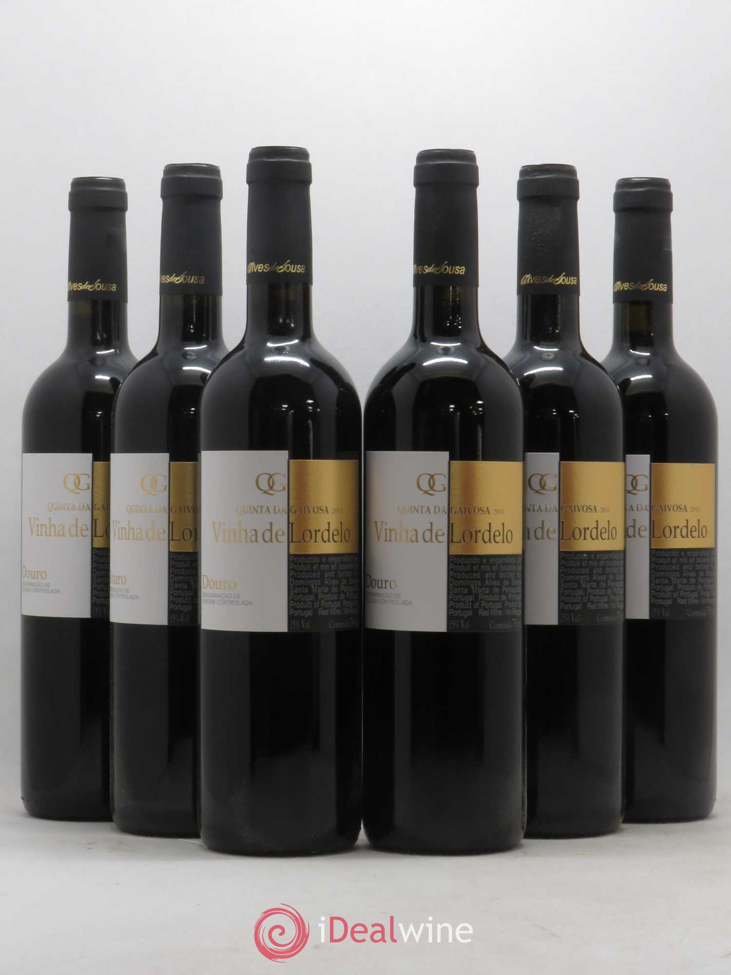 Douro Vinha de Lordelo Alves de Sousa - Quinta da Gaivosa 2011 - Posten von 6 Flaschen - 0