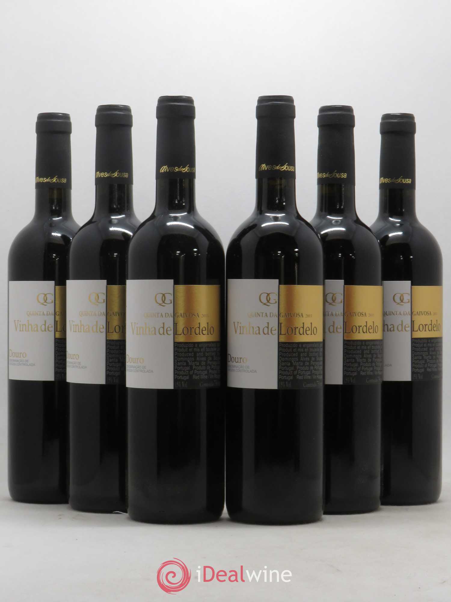 Douro Vinha de Lordelo Alves de Sousa - Quinta da Gaivosa 2011 - Posten von 6 Flaschen - 0