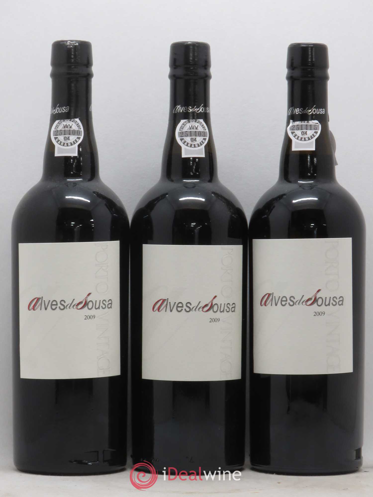 Porto Vintage Alves de Sousa 2009 - Posten von 3 Flaschen - 0