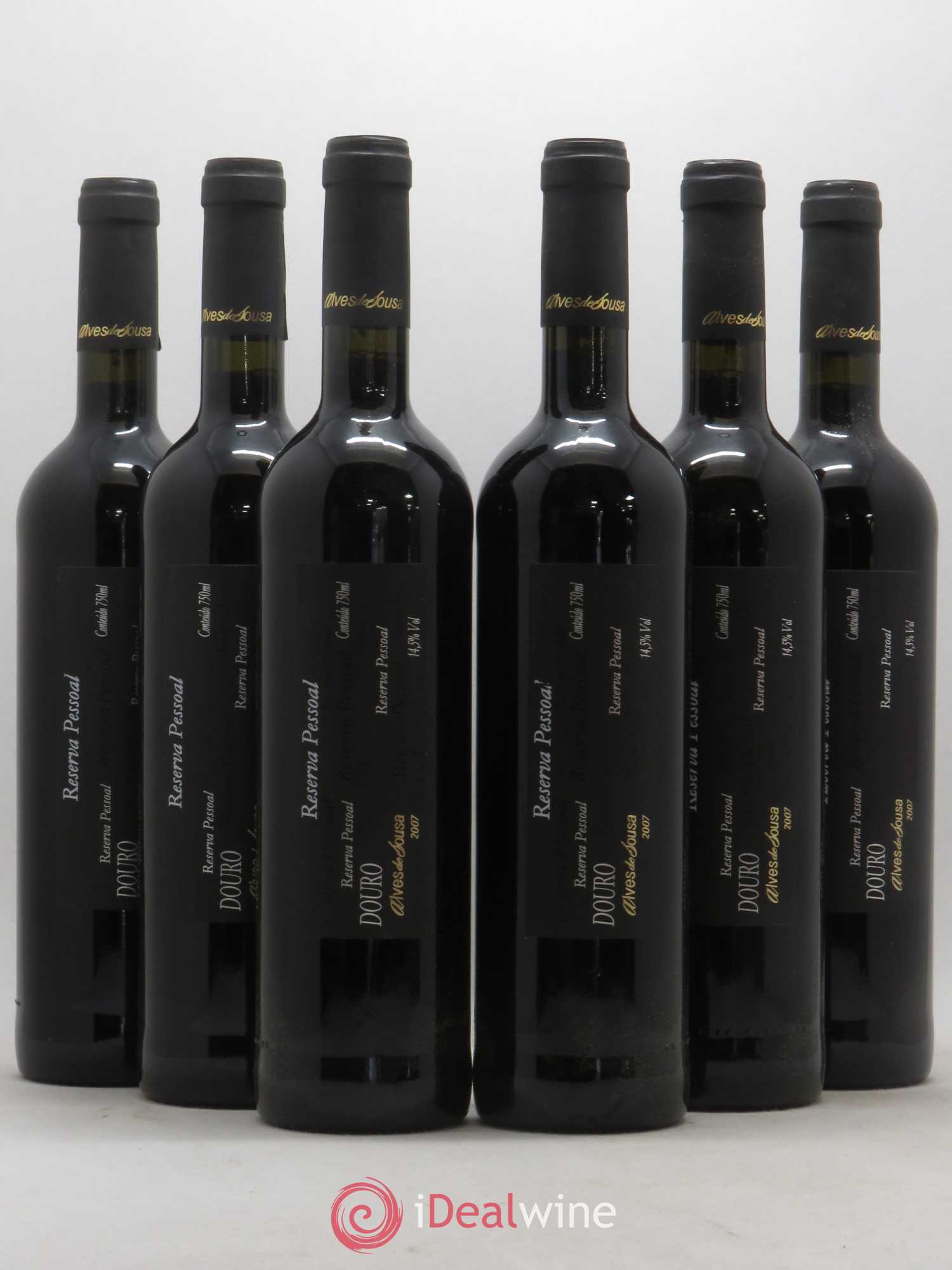 Douro Alves de Sousa - Reserva Pessoal 2007 - Posten von 6 Flaschen - 0