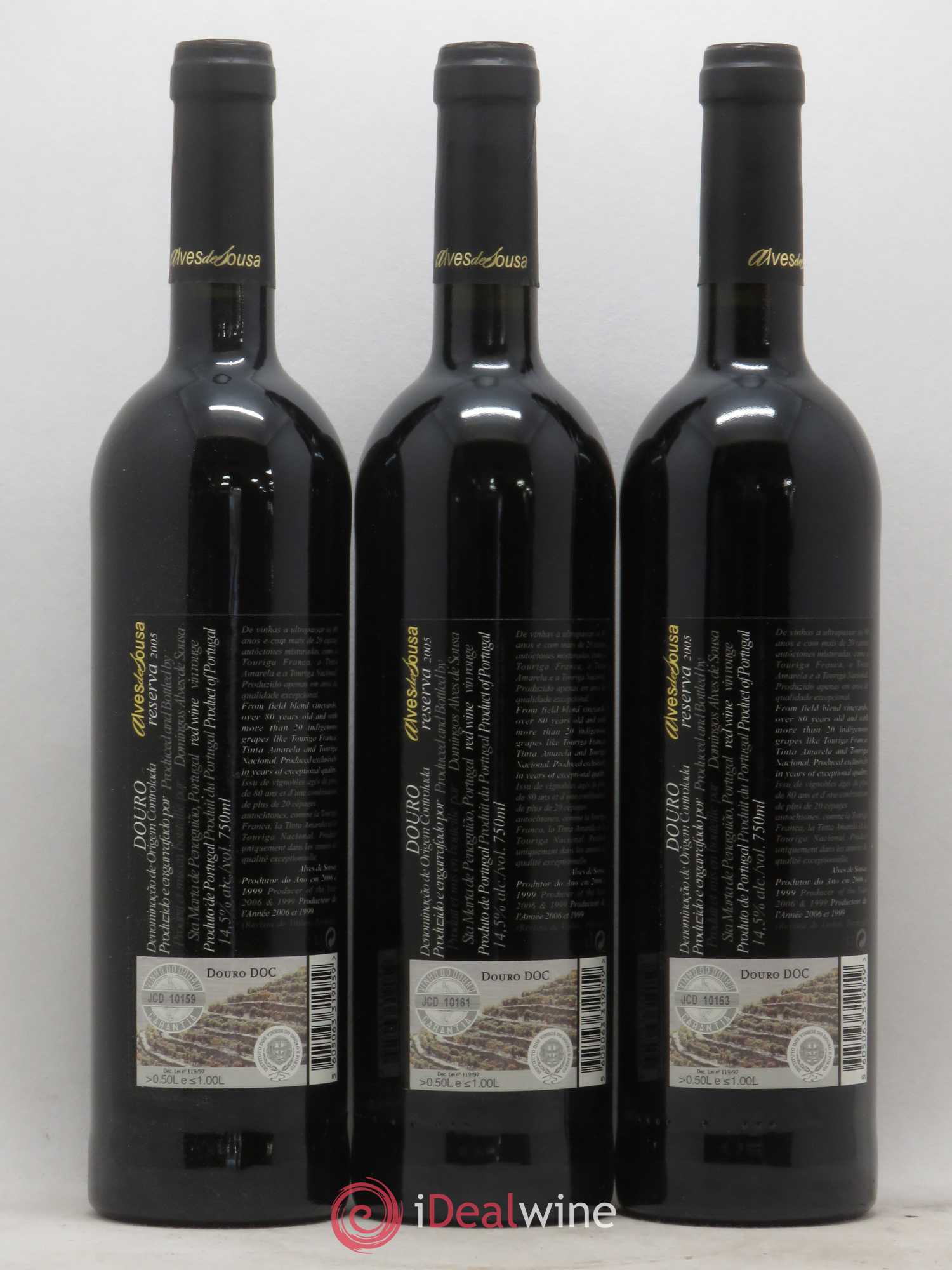 Douro Alves de Sousa - Reserva Pessoal 2005 - Posten von 3 Flaschen - 1