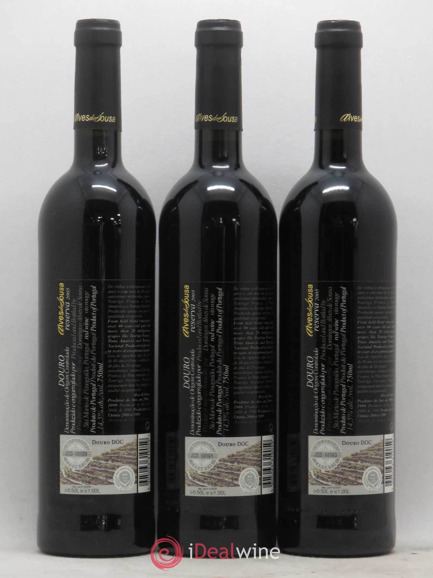 Douro Alves de Sousa - Reserva Pessoal 2005 - Posten von 3 Flaschen - 1