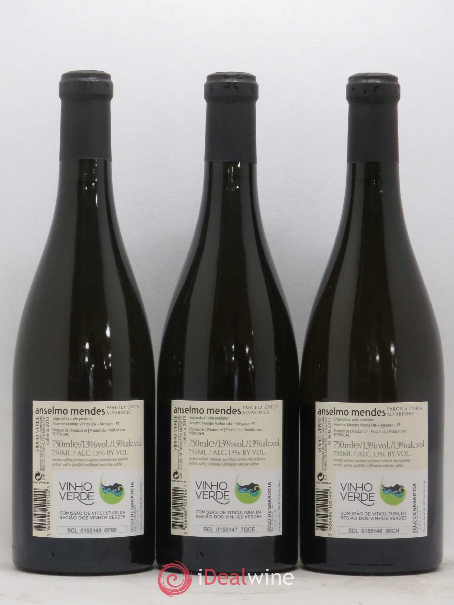 Portugal Vinho Verde Anselmo Mendes - Parcela Unica 2013 - Posten von 6 Flaschen - 4