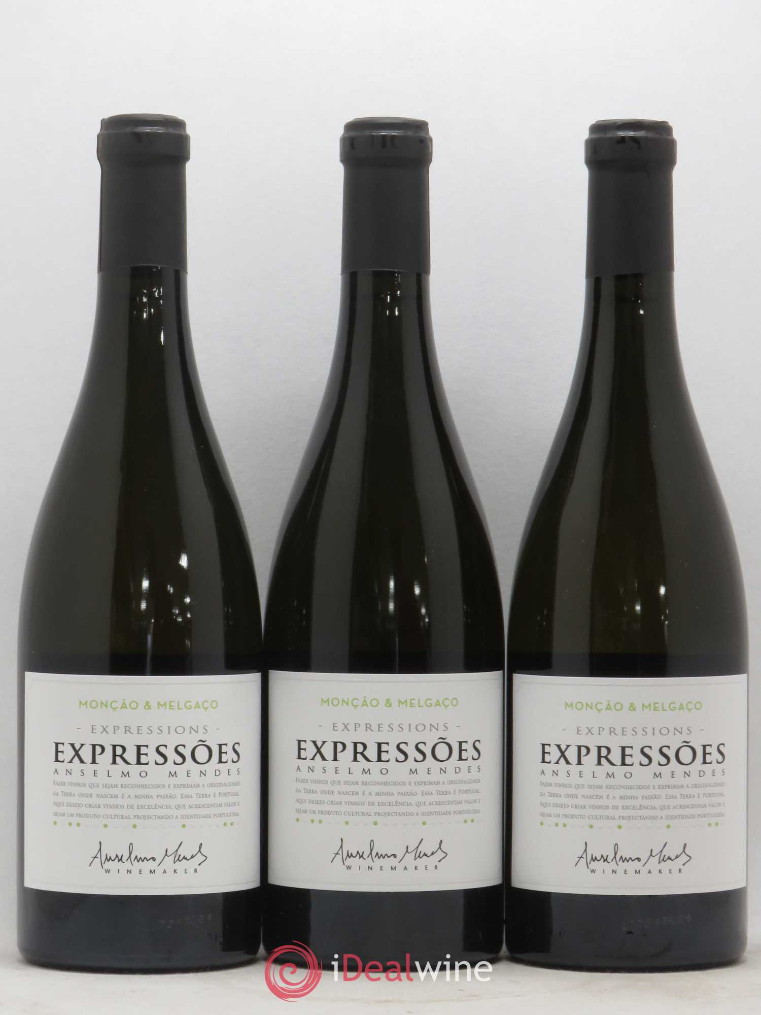 Portugal Vinho Verde Anselmo Mendes - Expressoes 2016 - Posten von 3 Flaschen - 0