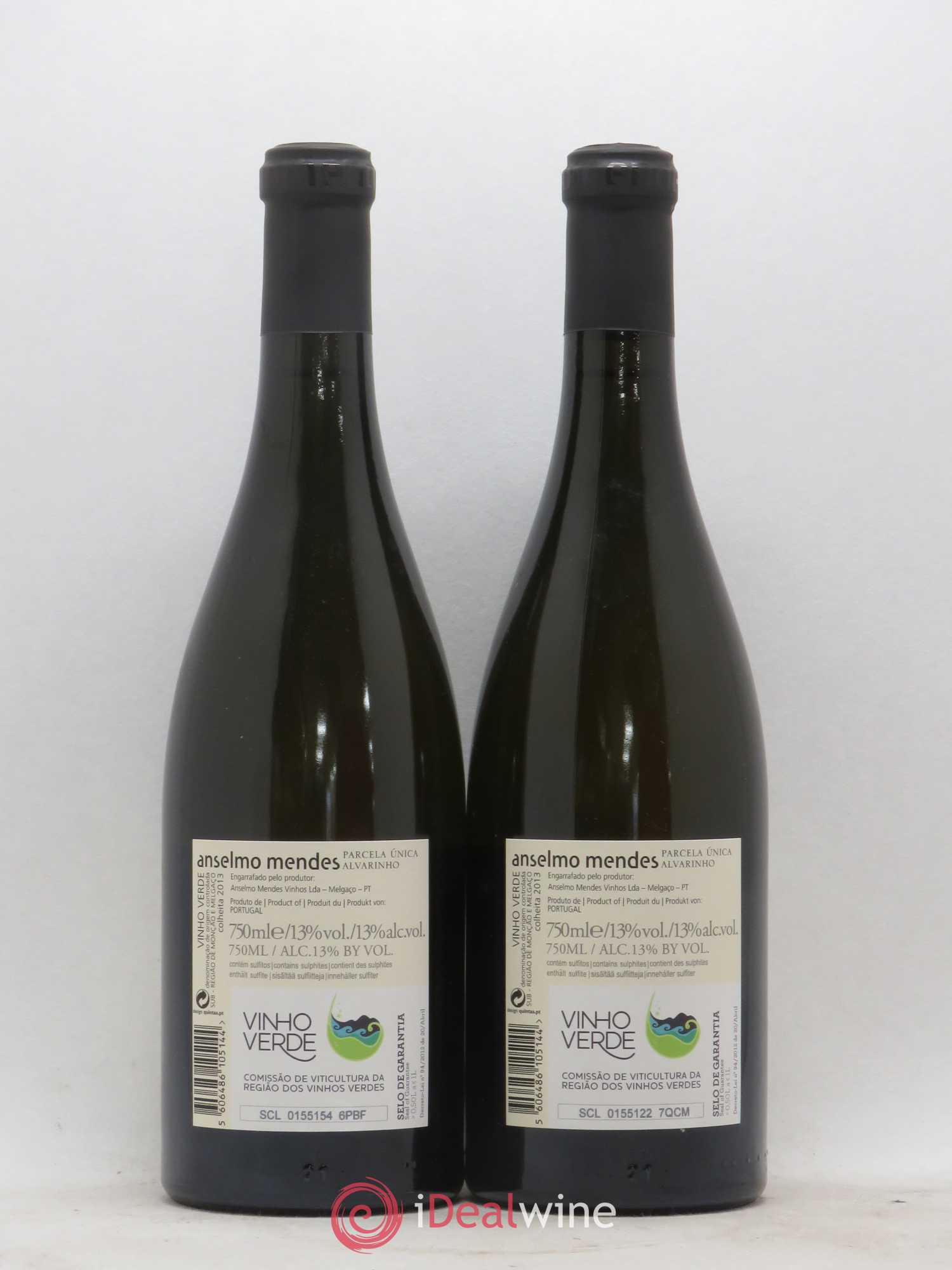 Portugal Vinho Verde Anselmo Mendes - Parcela Unica 2013 - Posten von 2 Flaschen - 1