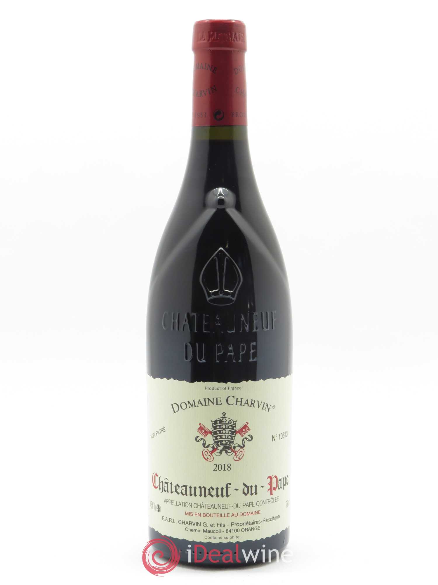 Châteauneuf-du-Pape Charvin (Domaine) 2018 - Lot de 1 bouteille - 0