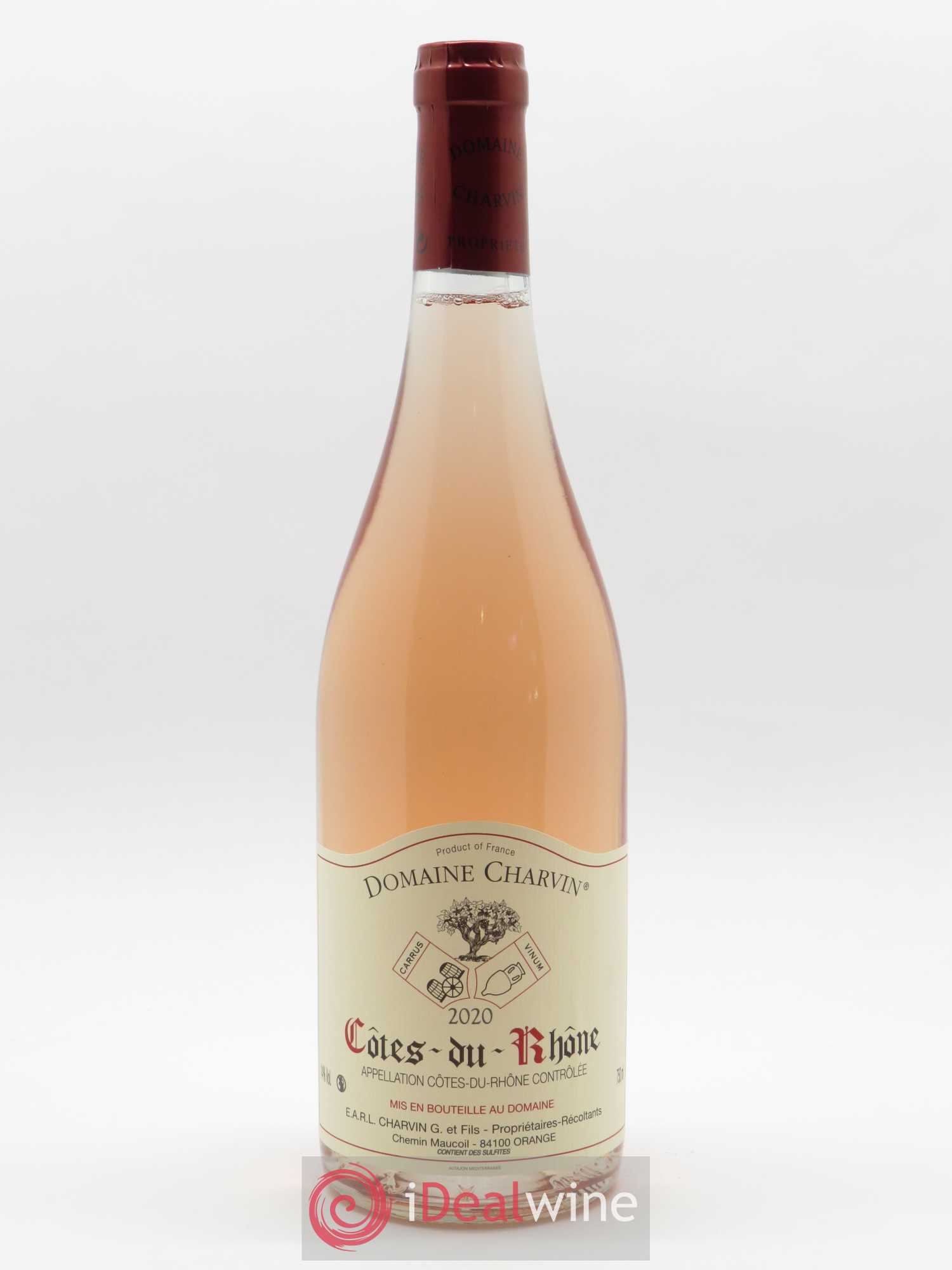 Côtes-du-Rhône Charvin (Domaine) 2020 - Lot de 1 bouteille - 0