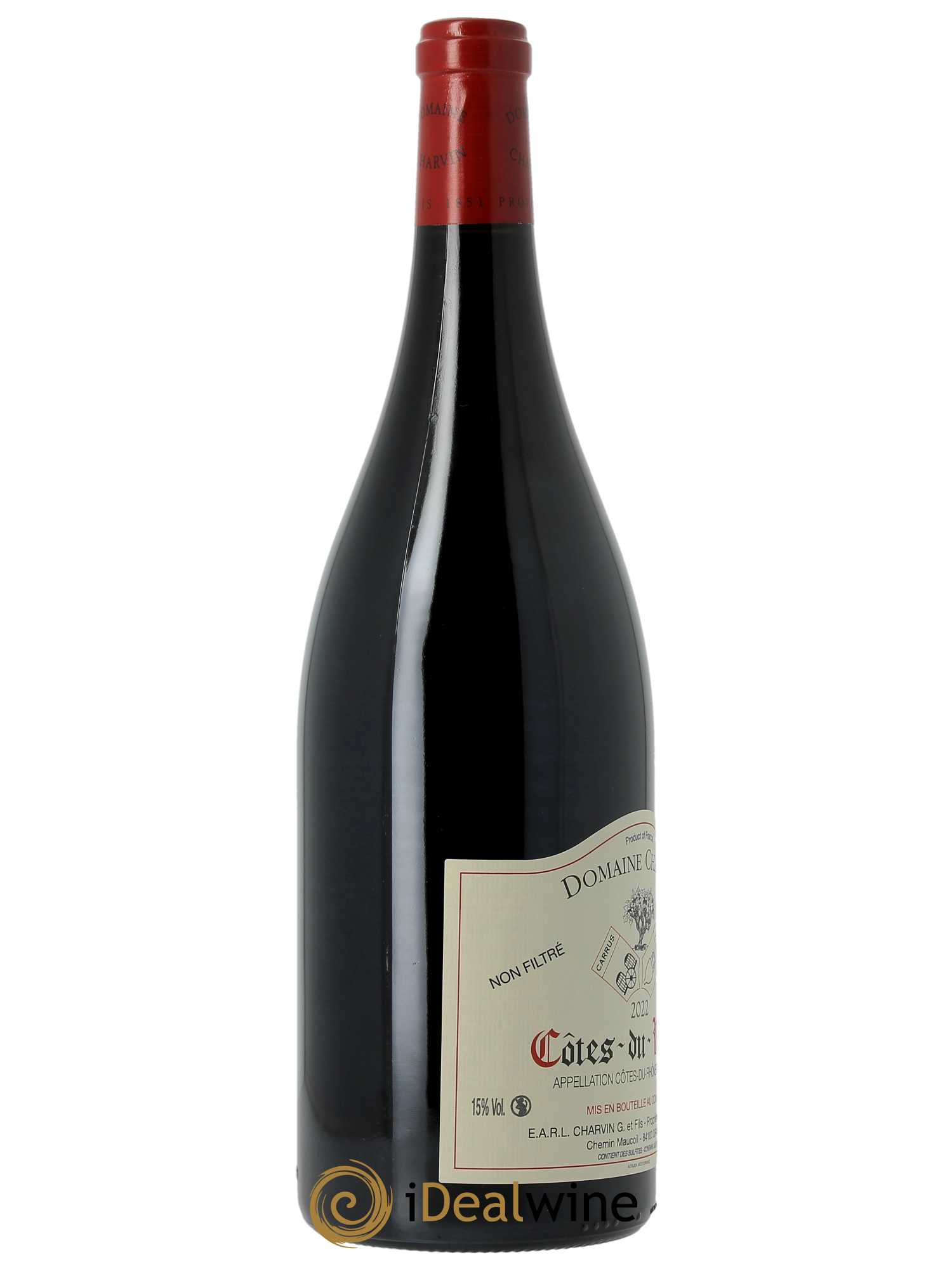 Côtes-du-Rhône Charvin (Domaine) 2022 - Lot of 1 magnum - 2