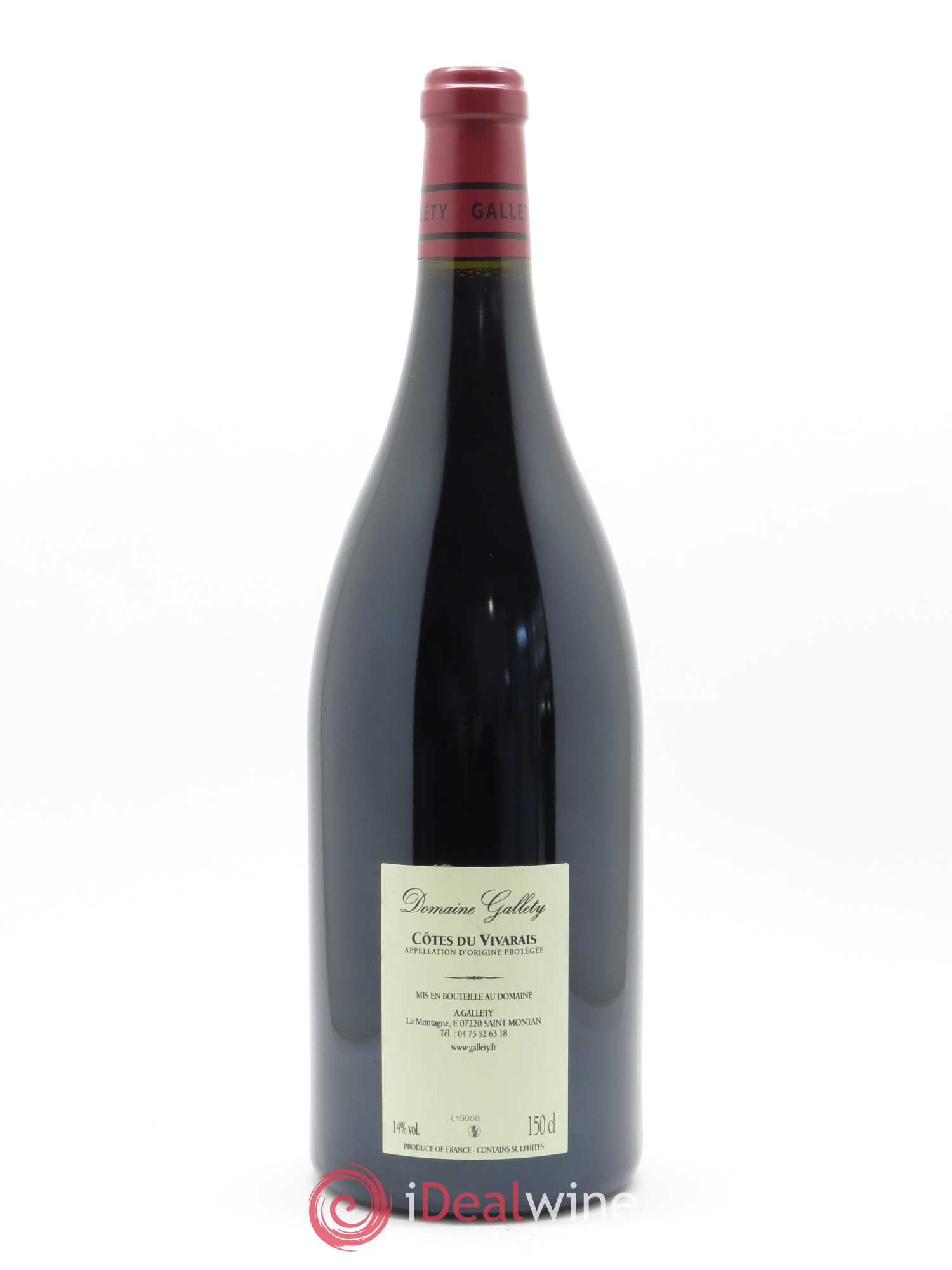 Côtes du Vivarais La Syrare Gallety (Domaine) 2017 - Lot de 1 magnum - 1