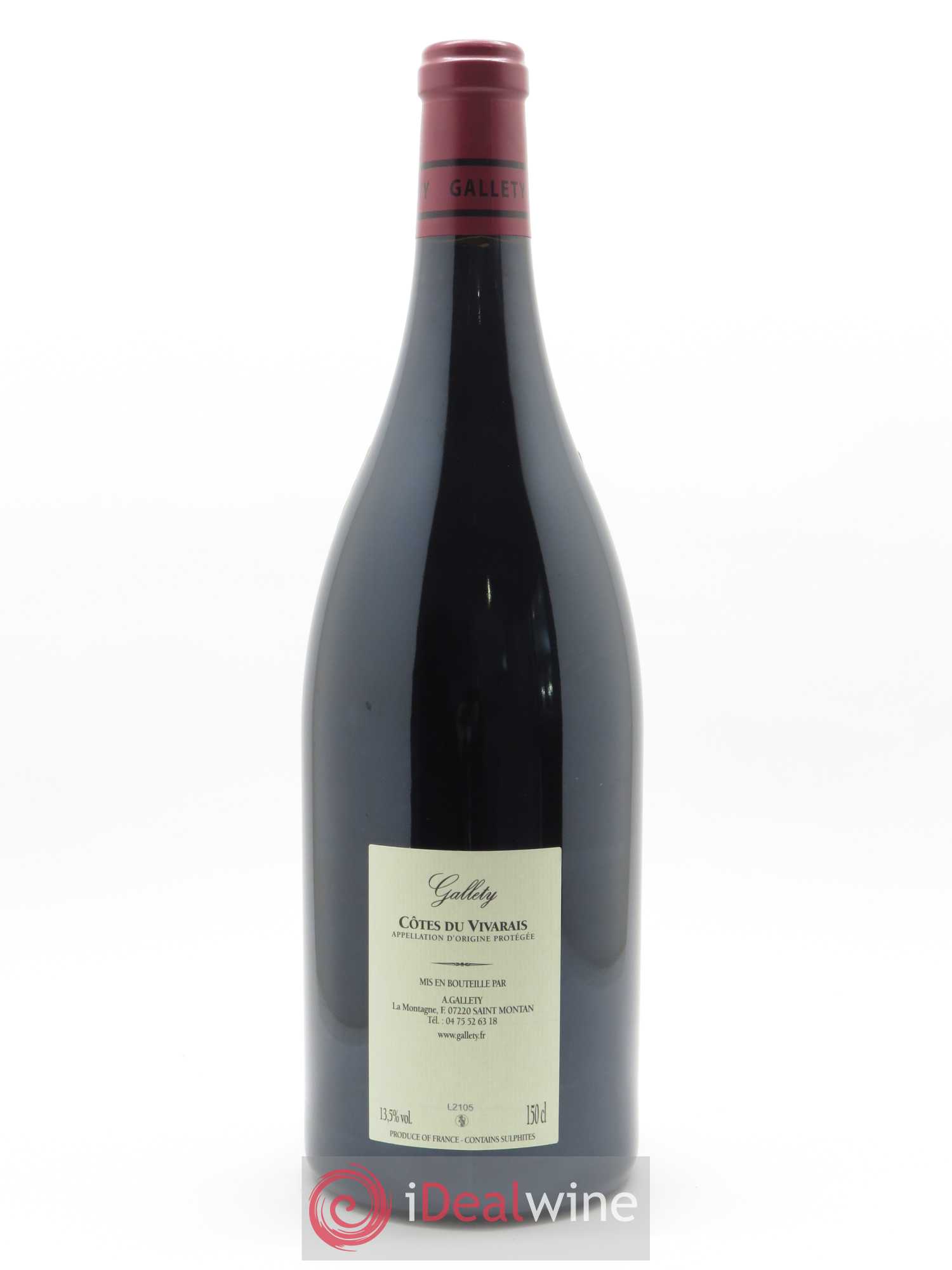 Côtes du Vivarais Gallety (Domaine) 2018 - Lot de 1 magnum - 1
