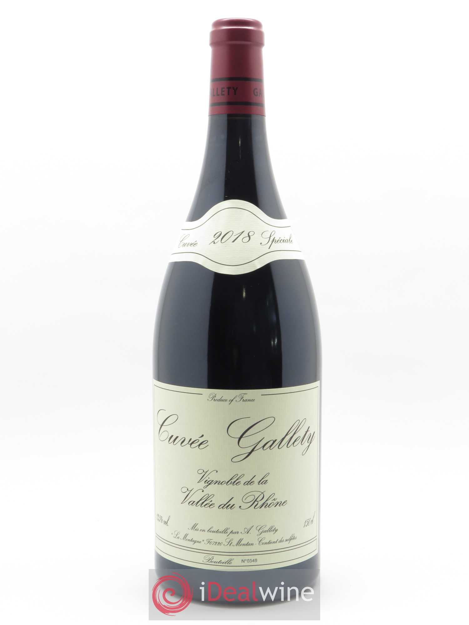 Côtes du Vivarais Gallety (Domaine) 2018 - Lot de 1 magnum - 0