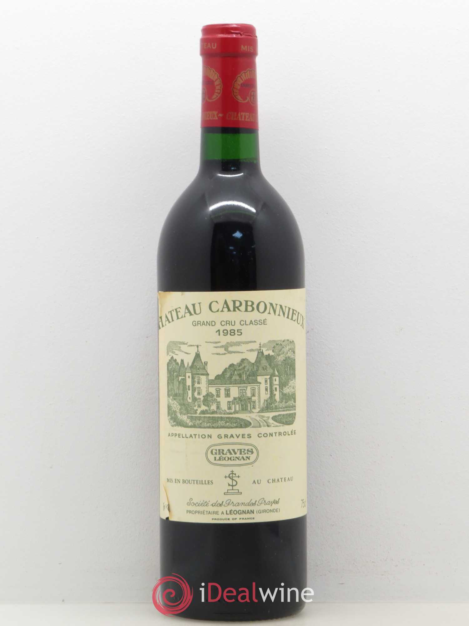 Château Carbonnieux Cru Classé de Graves 1985 - Lot de 1 bouteille - 0