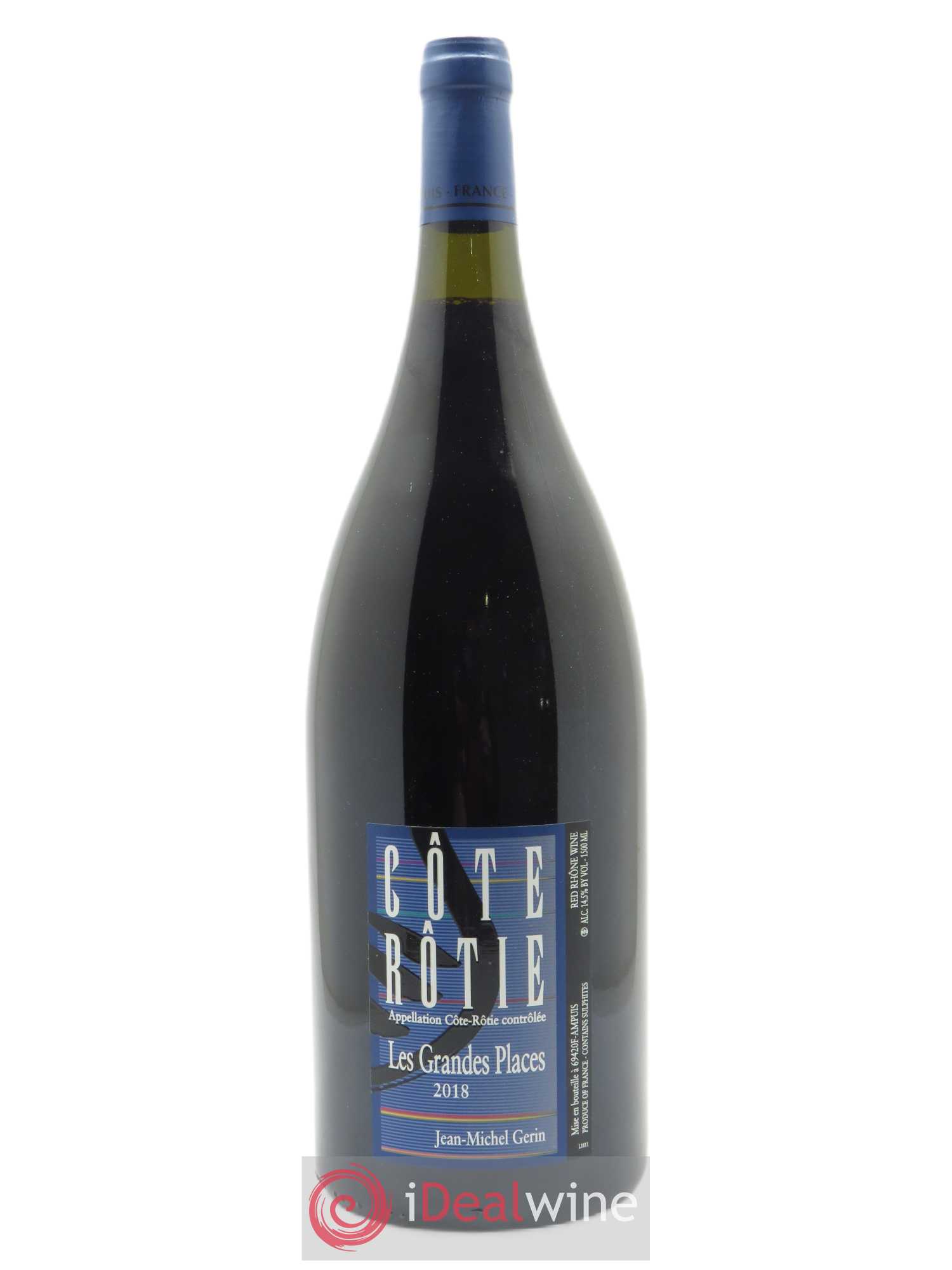 Côte-Rôtie Les Grandes Places Jean-Michel Gerin 2018 - Lot de 1 magnum - 0
