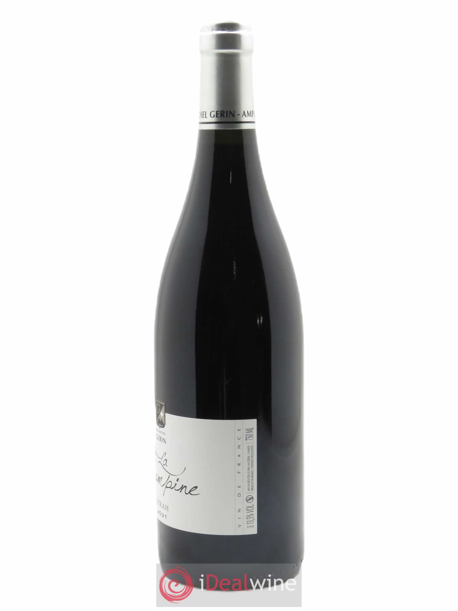 Collines Rhodaniennes Syrah La Champine Jean-Michel Gerin 2021 - Lot de 1 bouteille - 1
